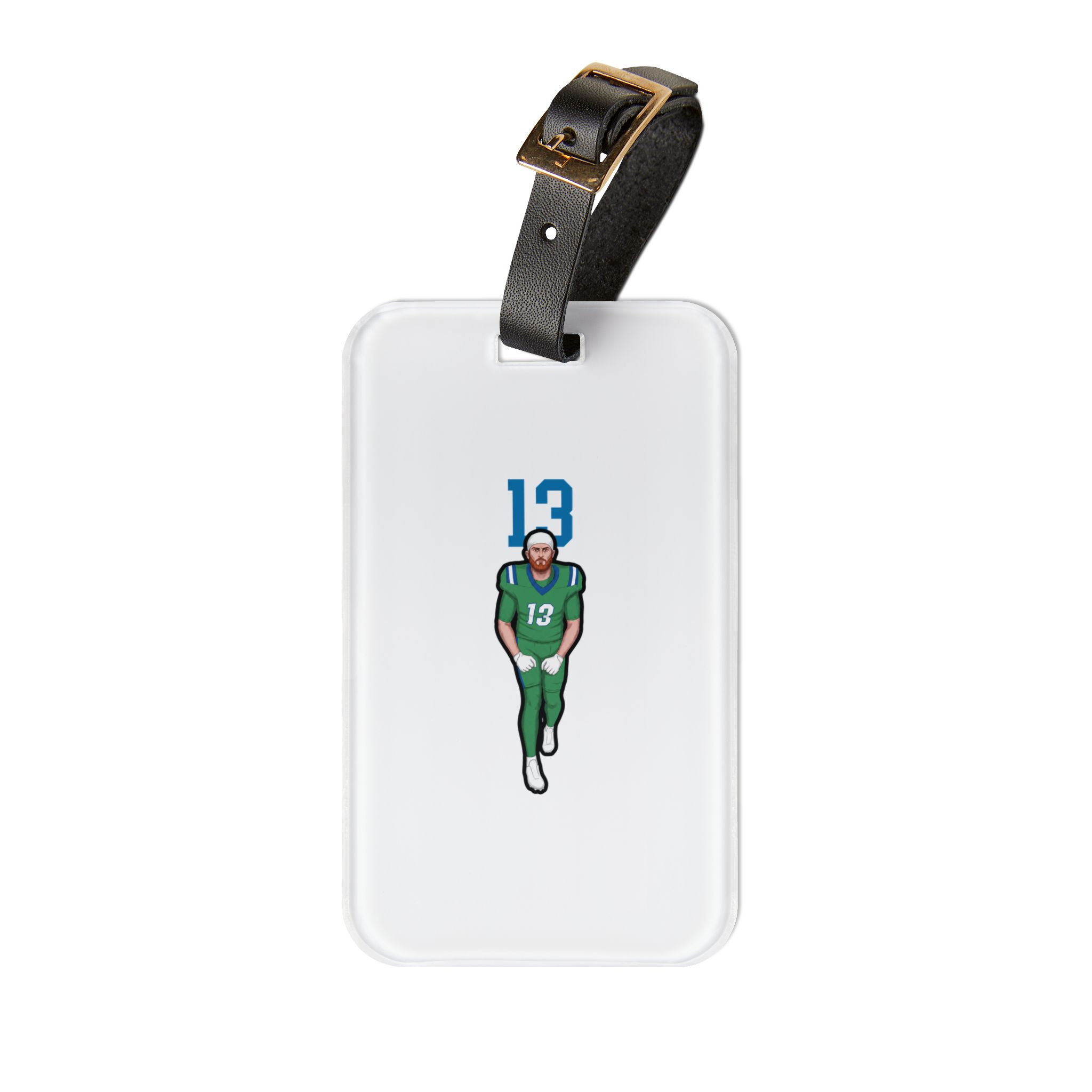 Luggage Tag — character_number_top in Classic