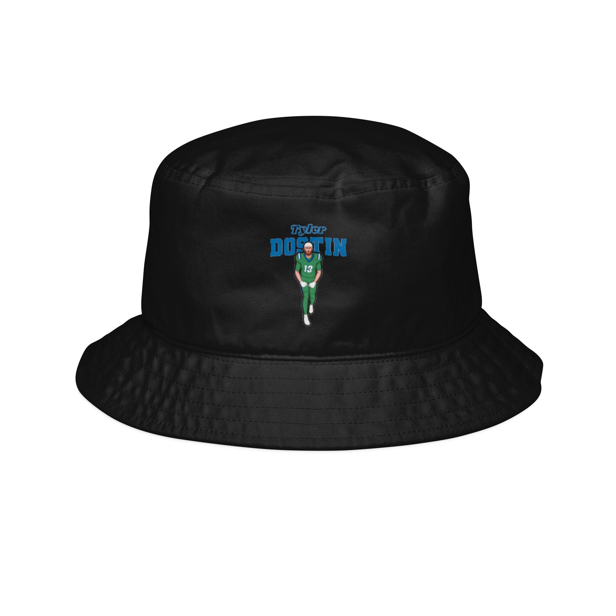Bucket Hat — character_name_arch in Black