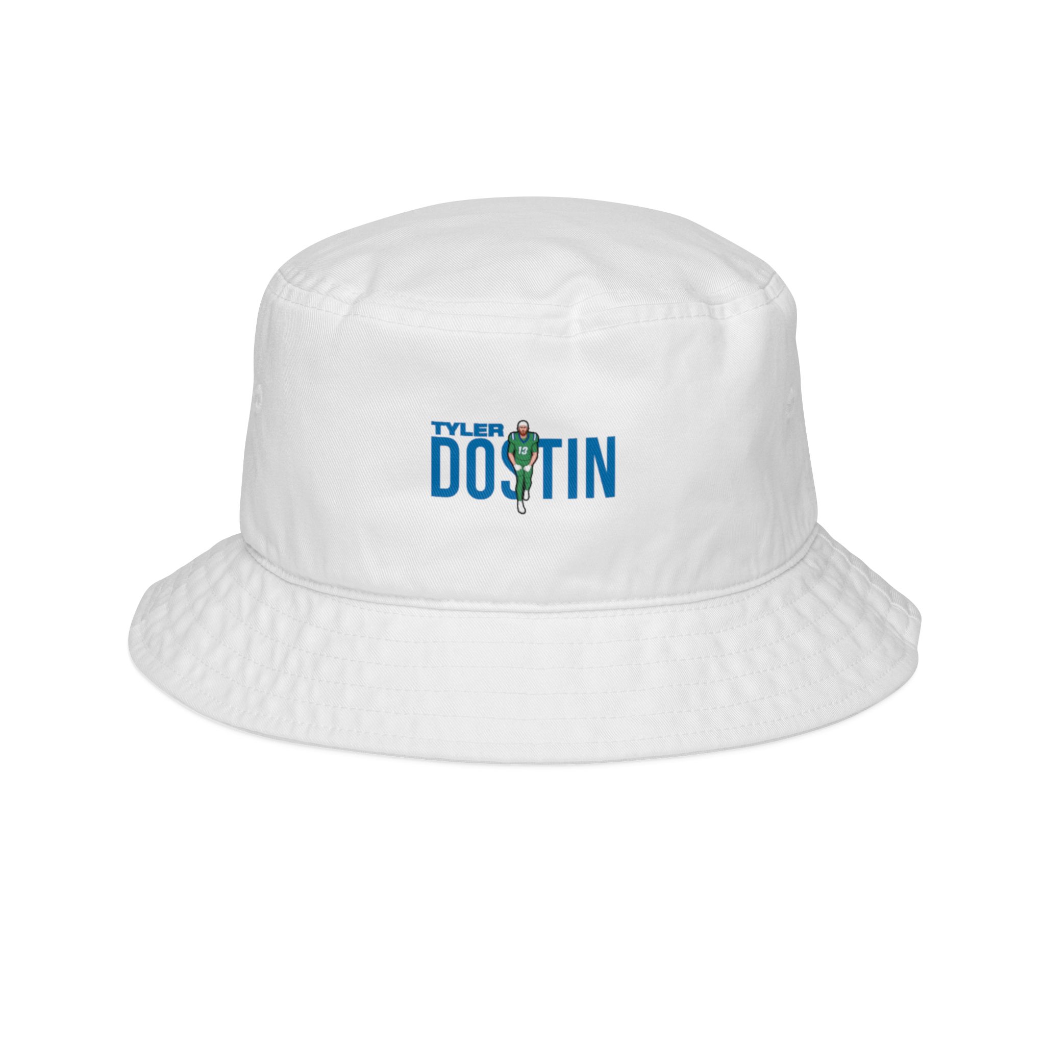 Bucket Hat — character_player_name in White