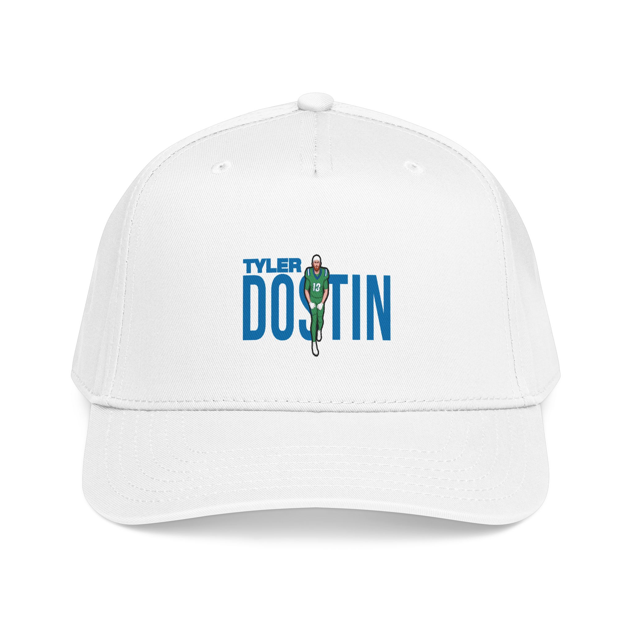 Baseball Cap — character_player_name in White