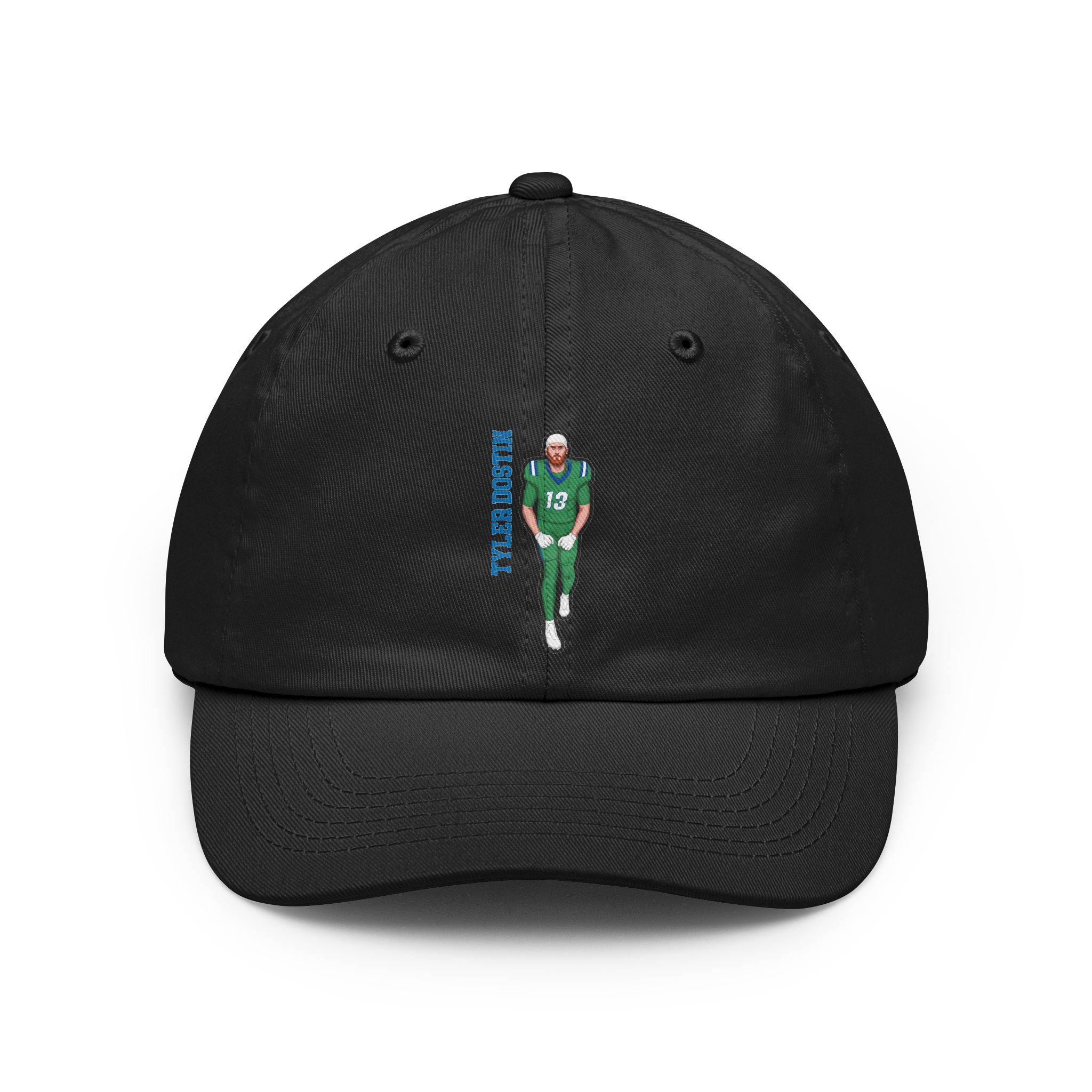 Classic Cap — character_name_vertical in Black