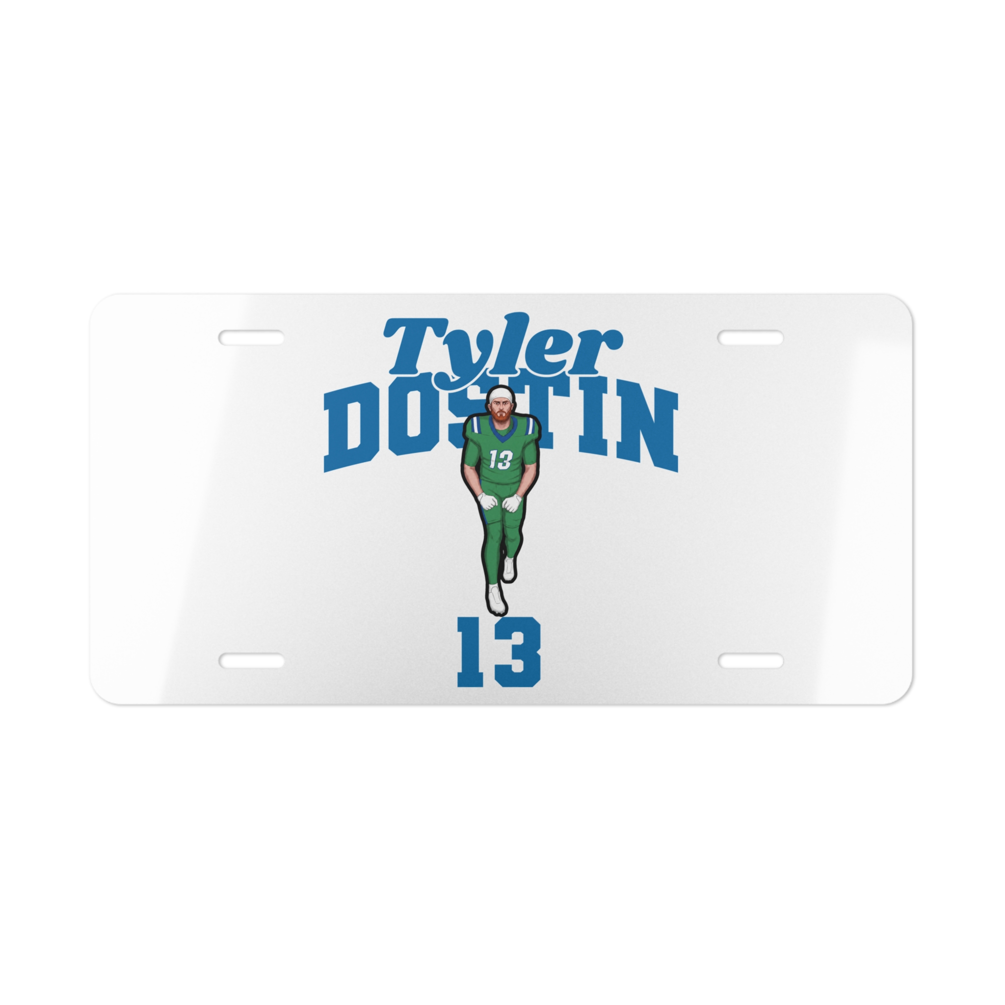 License Plate — character_signature_arch in Classic