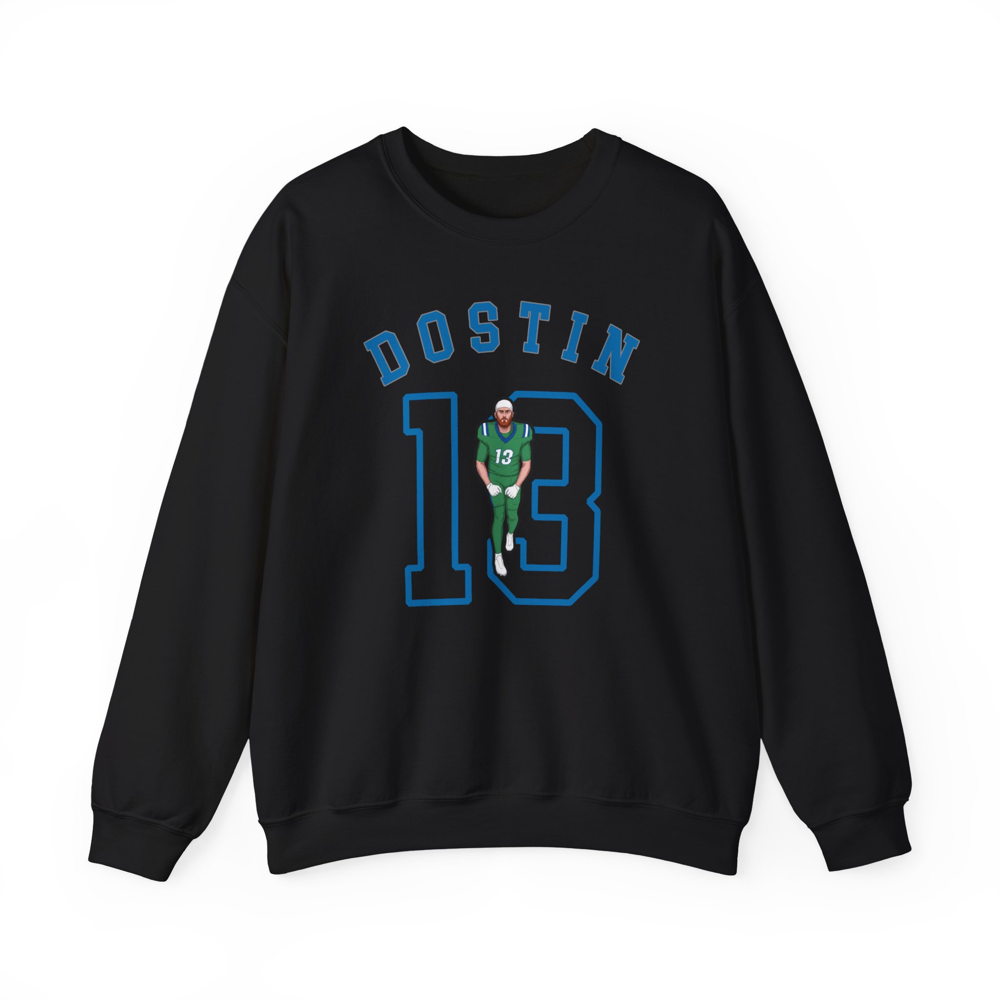 Crewneck Sweatshirt — character_shirsey_arch in Black