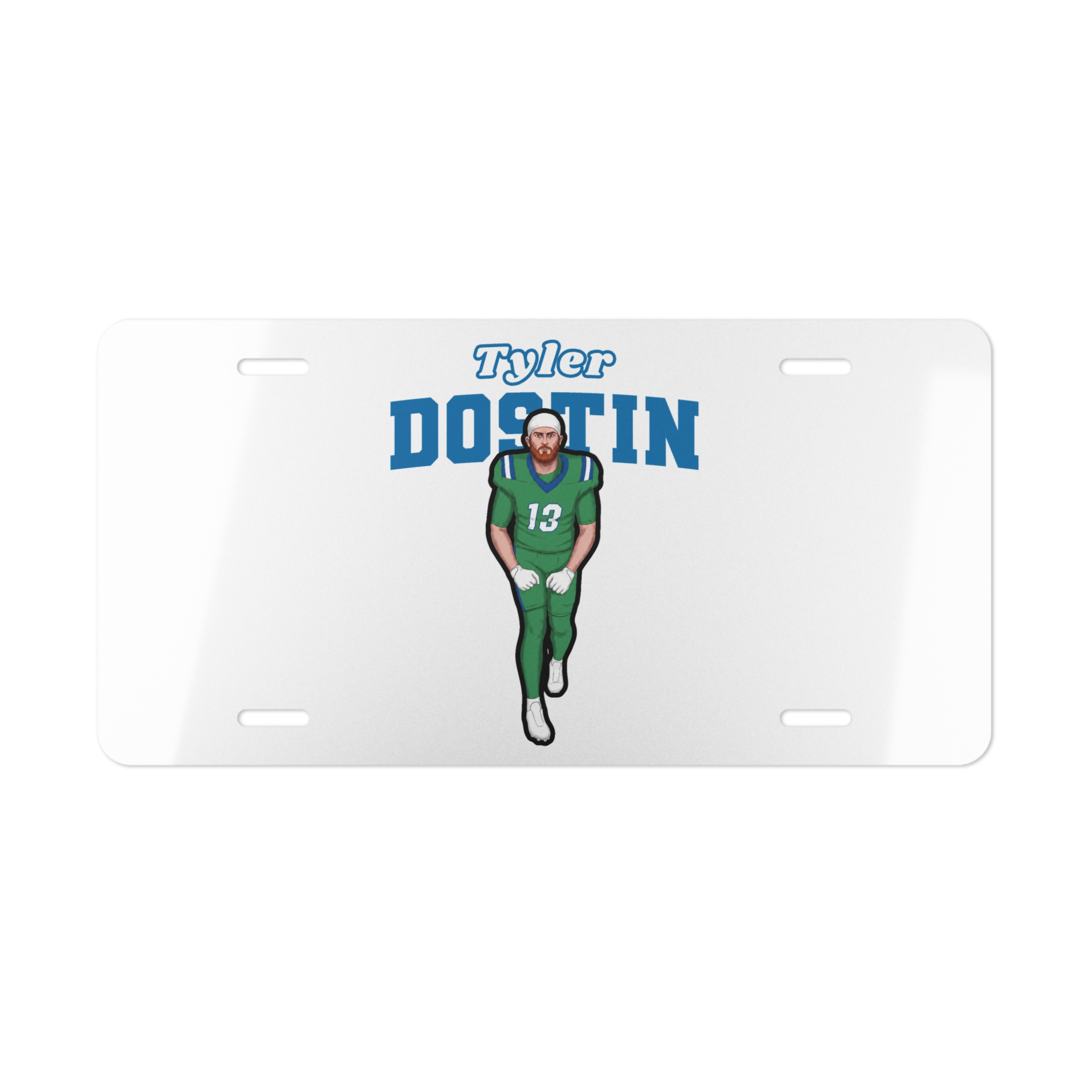 License Plate — character_name_arch in Classic