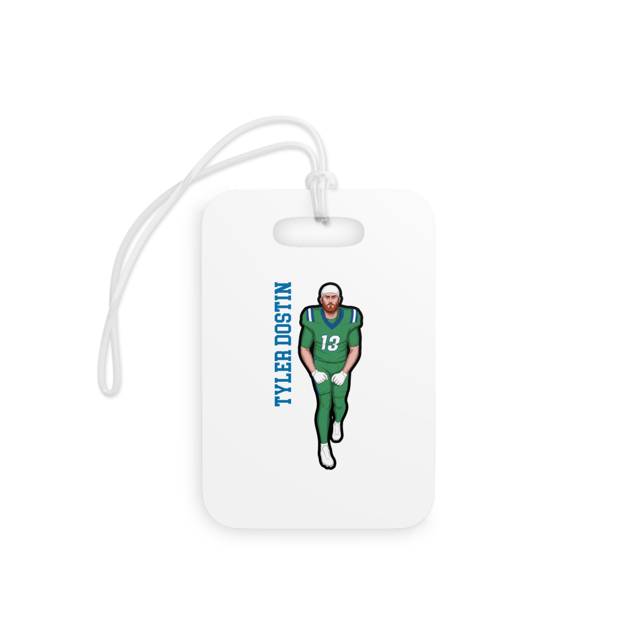 Bag Tag — character_name_vertical in Classic