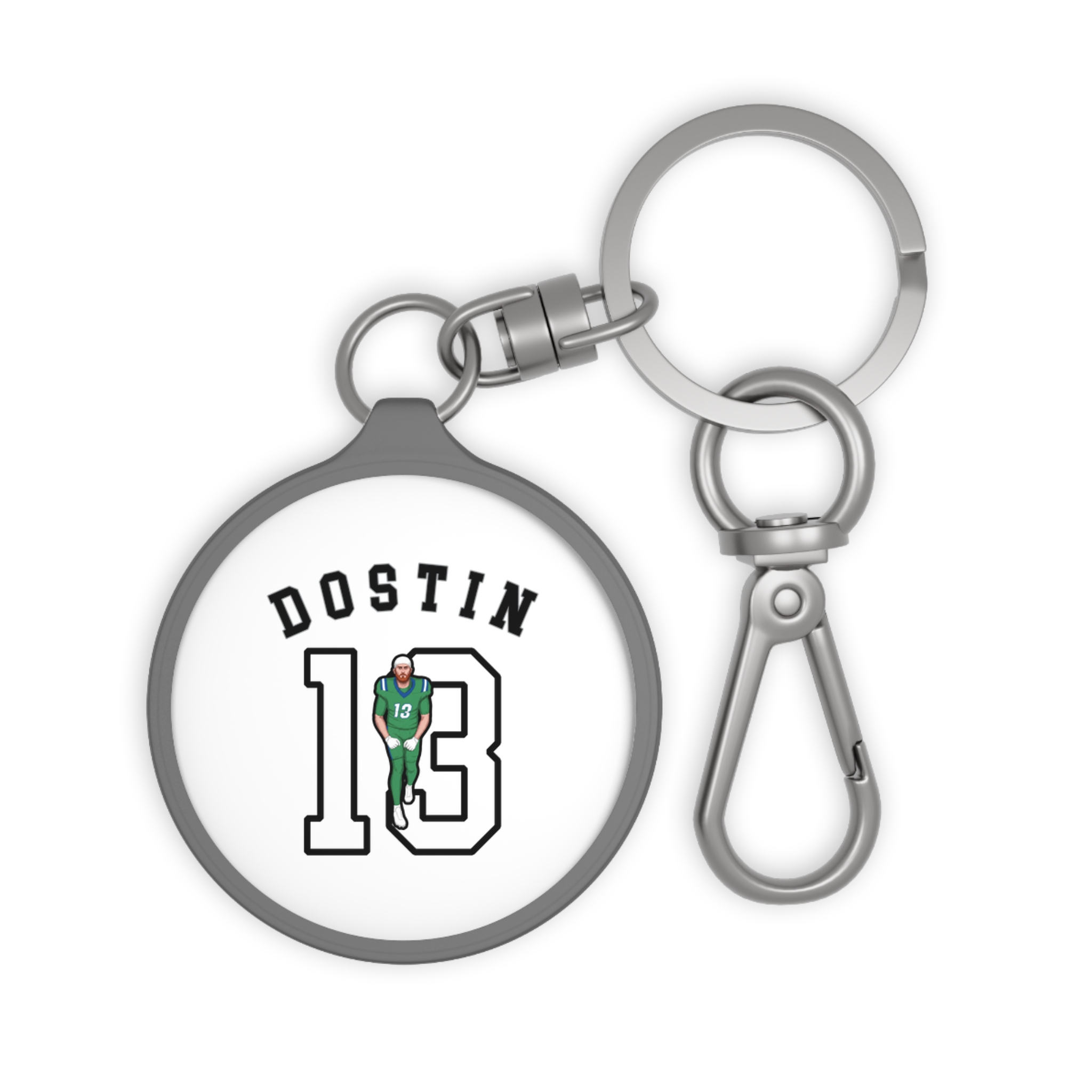 Keychain — character_shirsey_arch in Grey