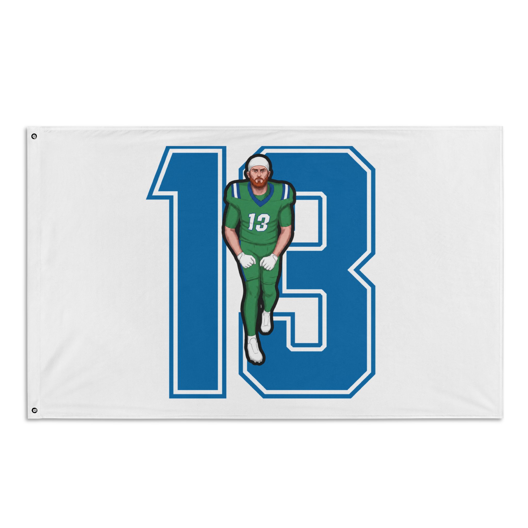 Flag (35 × 56 in) — character_number in Classic