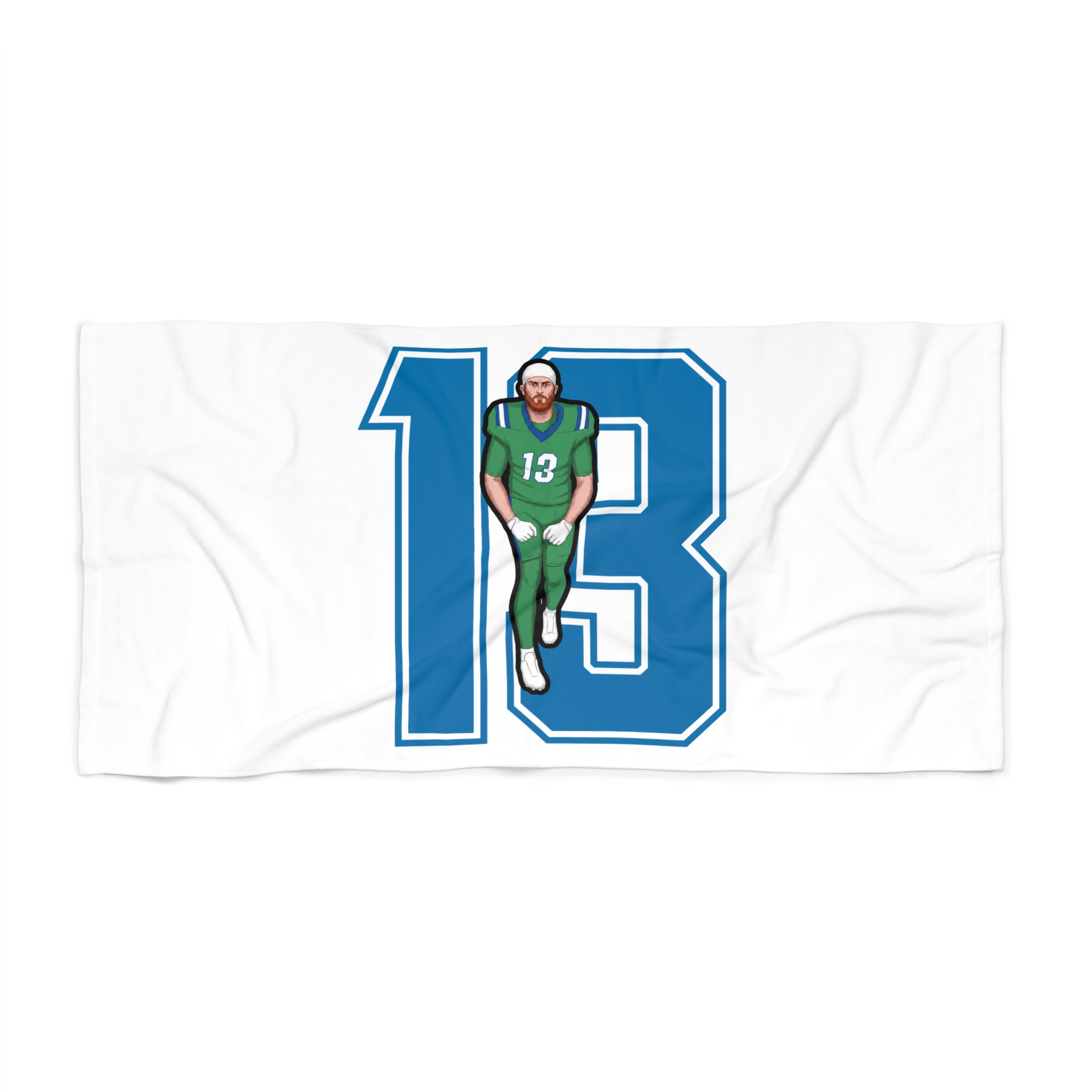 Beach Towel — character_number in Classic