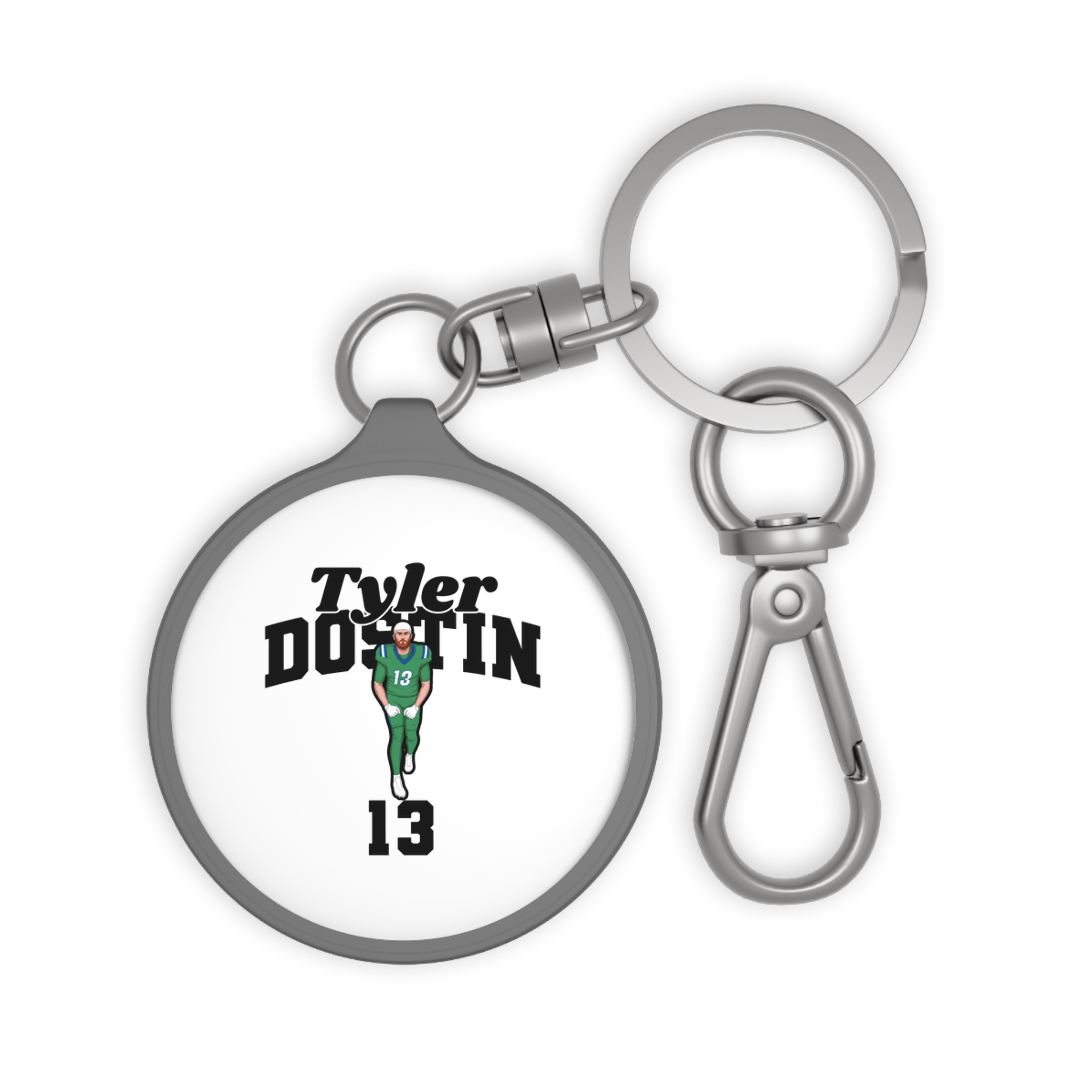 Keychain — character_signature_arch in Grey