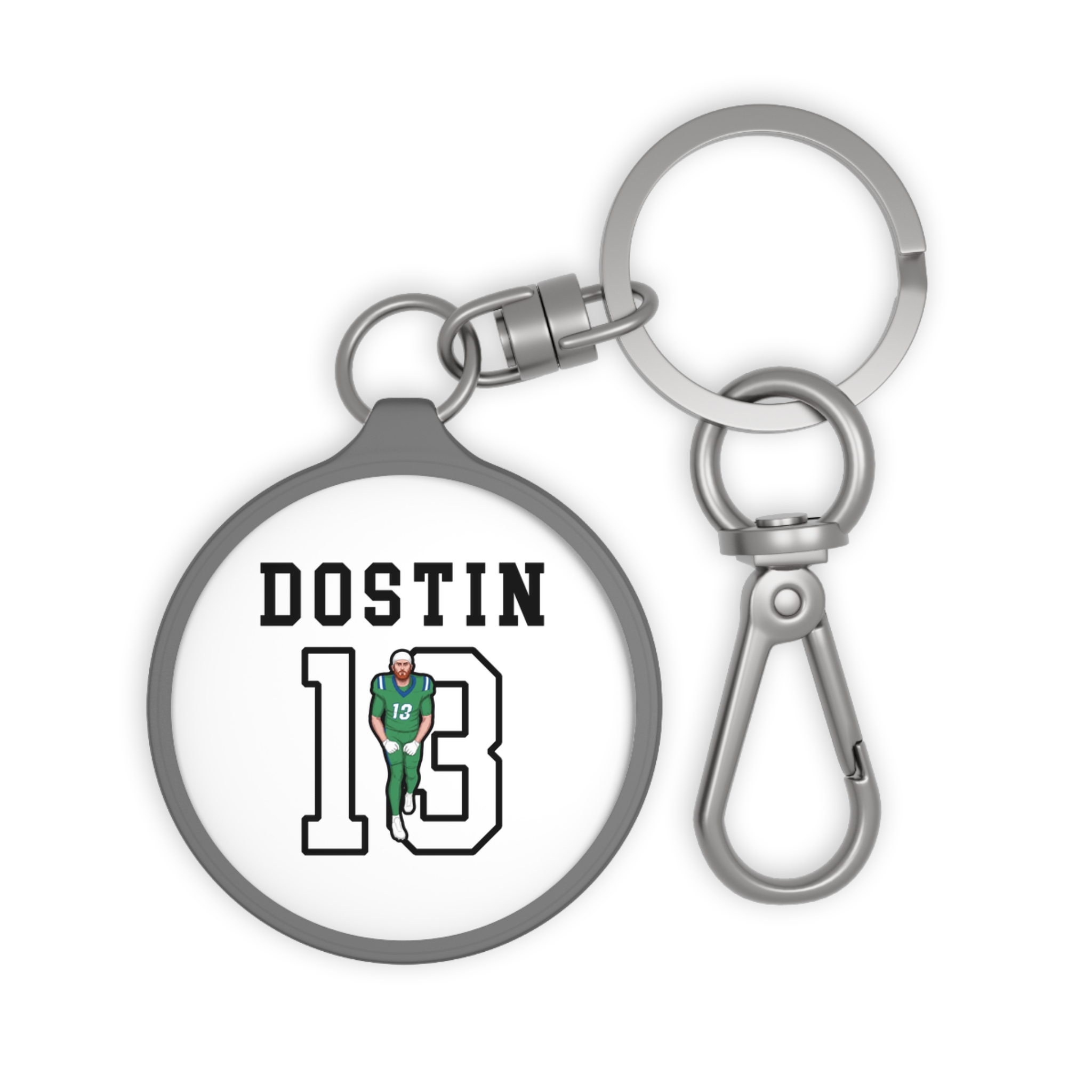 Keychain — character_shirsey in Grey