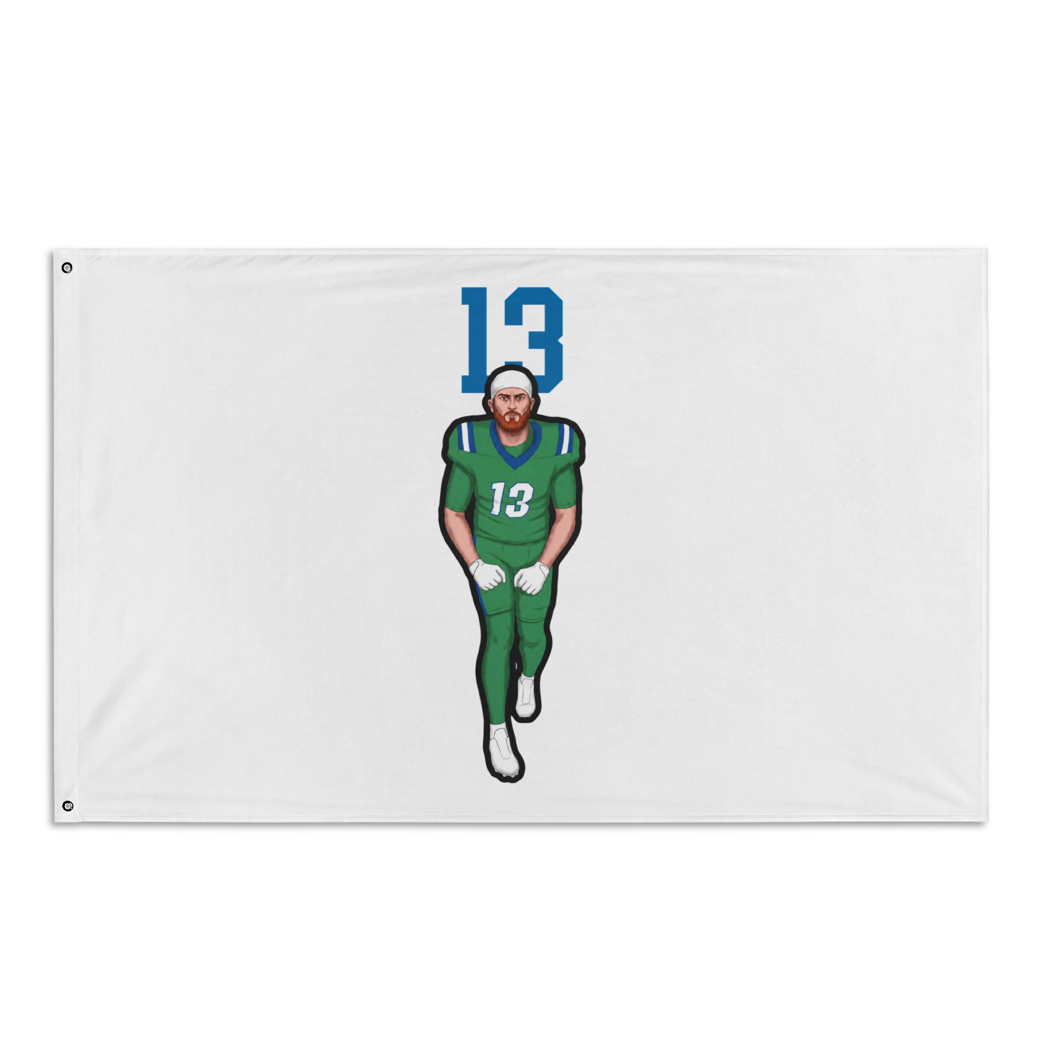 Flag (35 × 56 in) — character_number_top in Classic