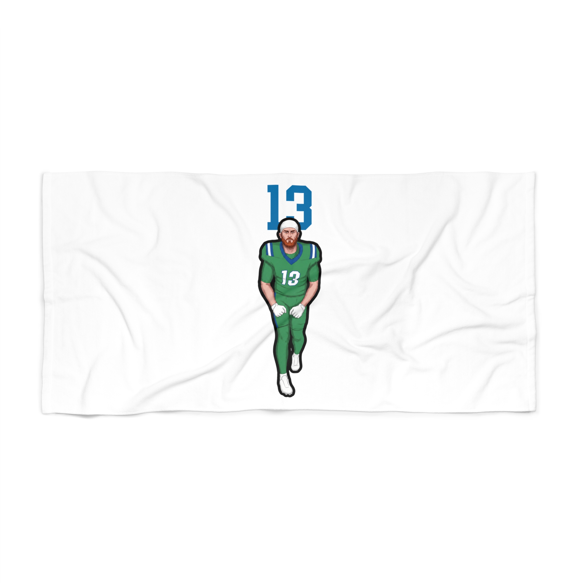 Beach Towel — character_number_top in Classic