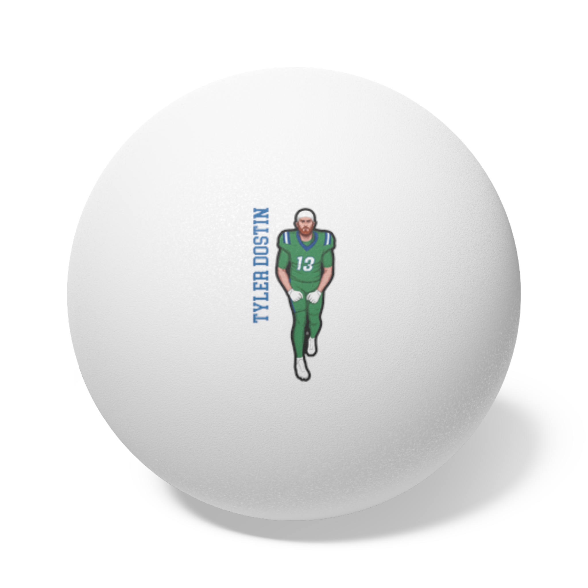 Ping Pong Balls, 6 pcs — character_name_vertical in White