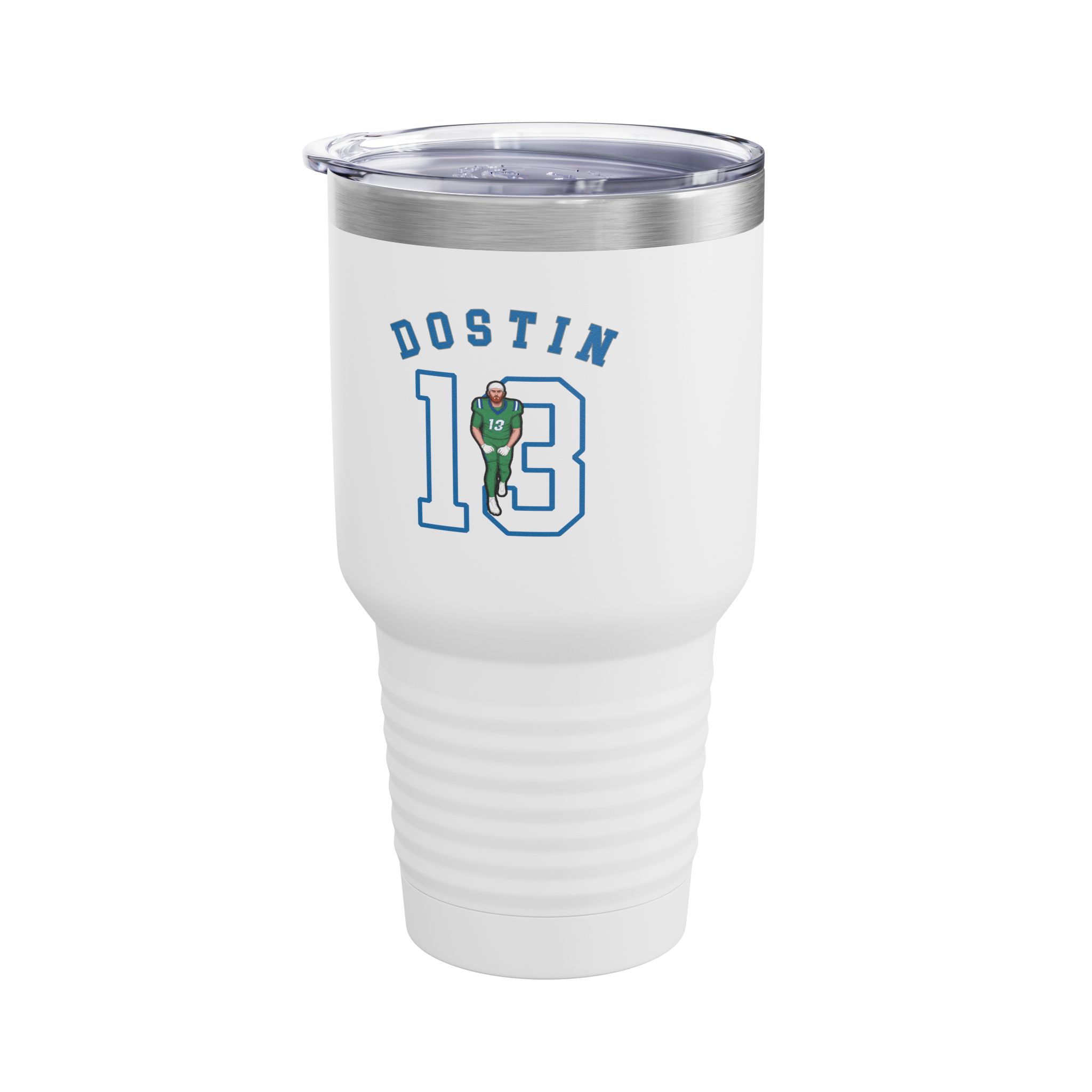 30oz Tumbler — character_shirsey_arch in White