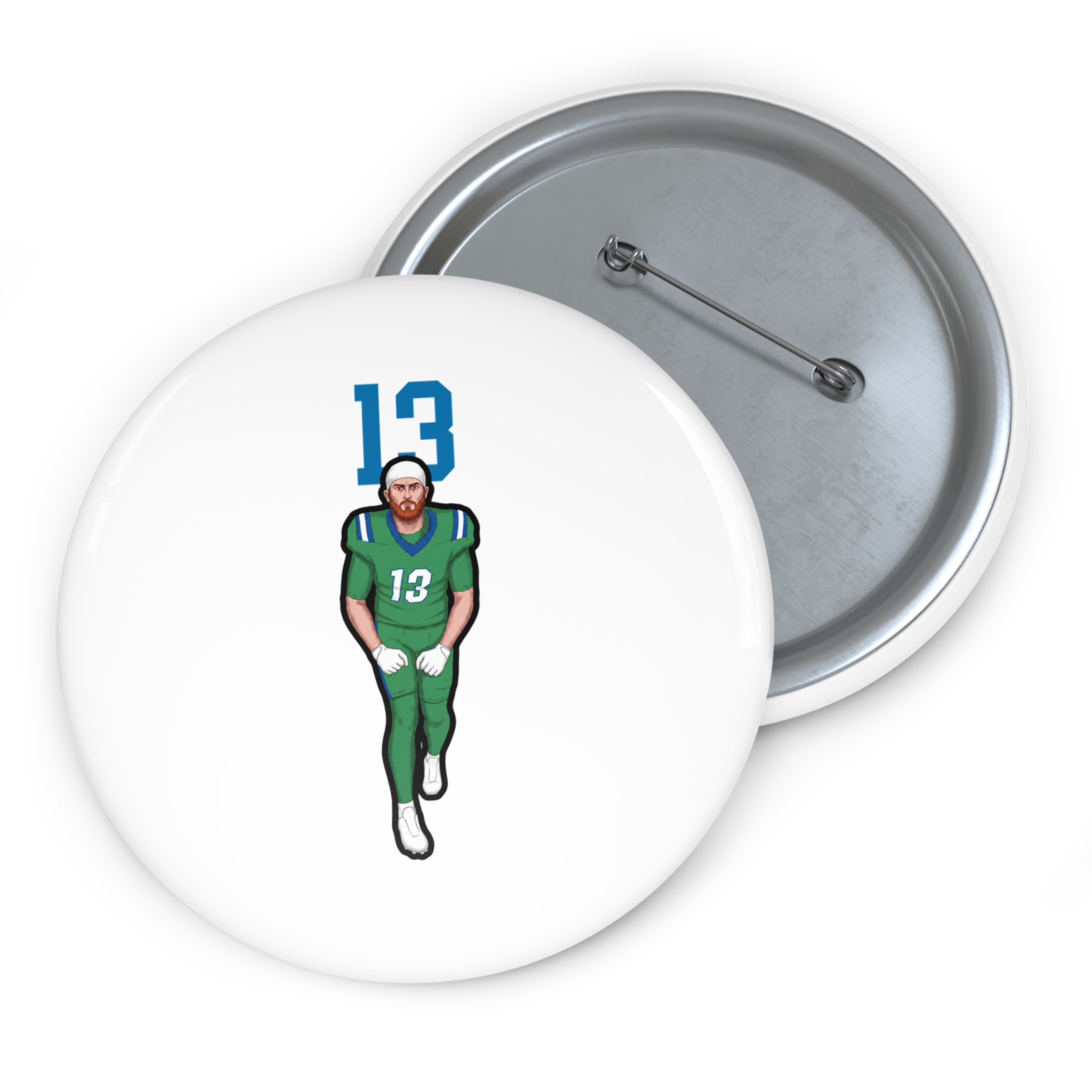 Game Day Pin — character_number_top in Classic