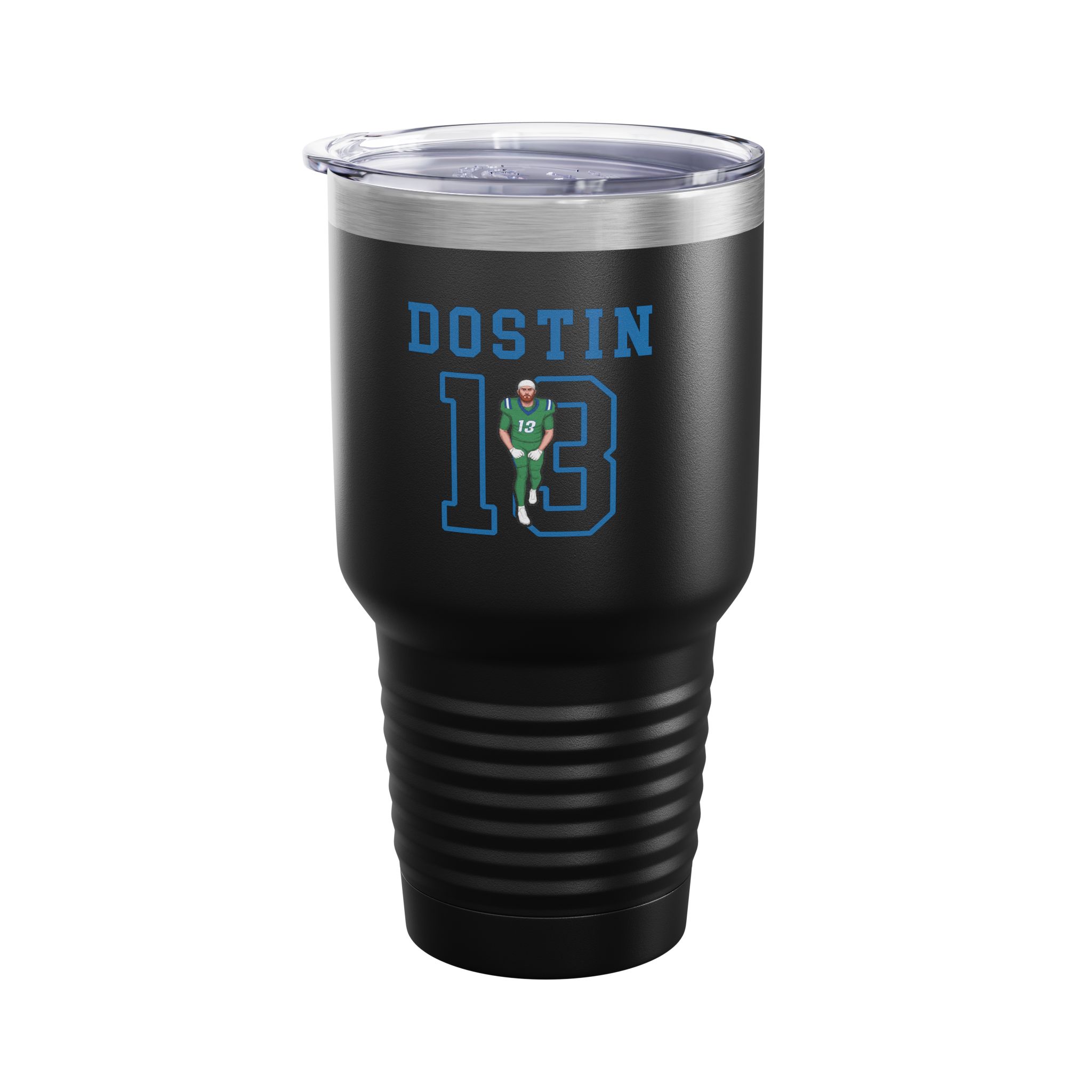 30oz Tumbler — character_shirsey in Black