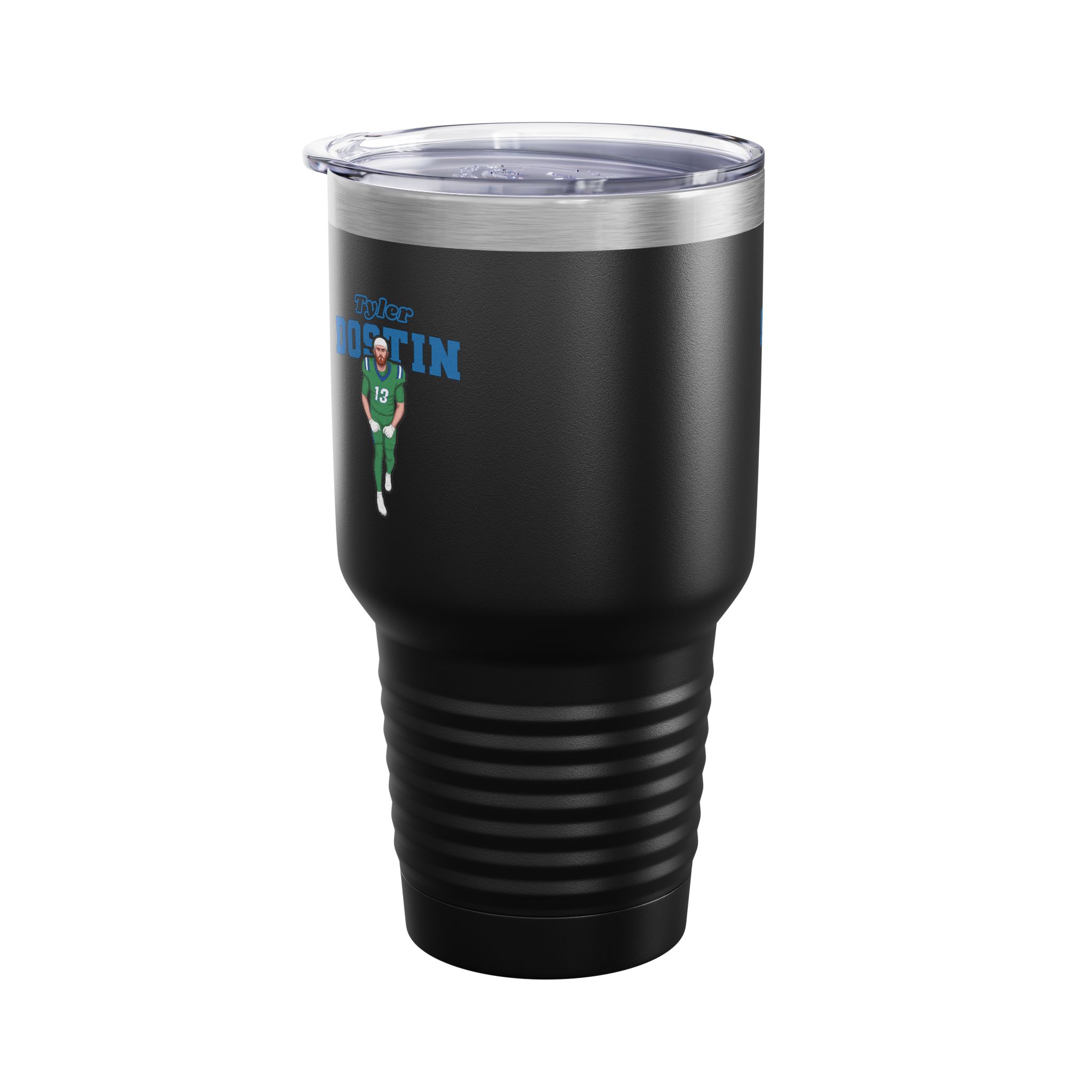 30oz Tumbler — character_name_arch in Black