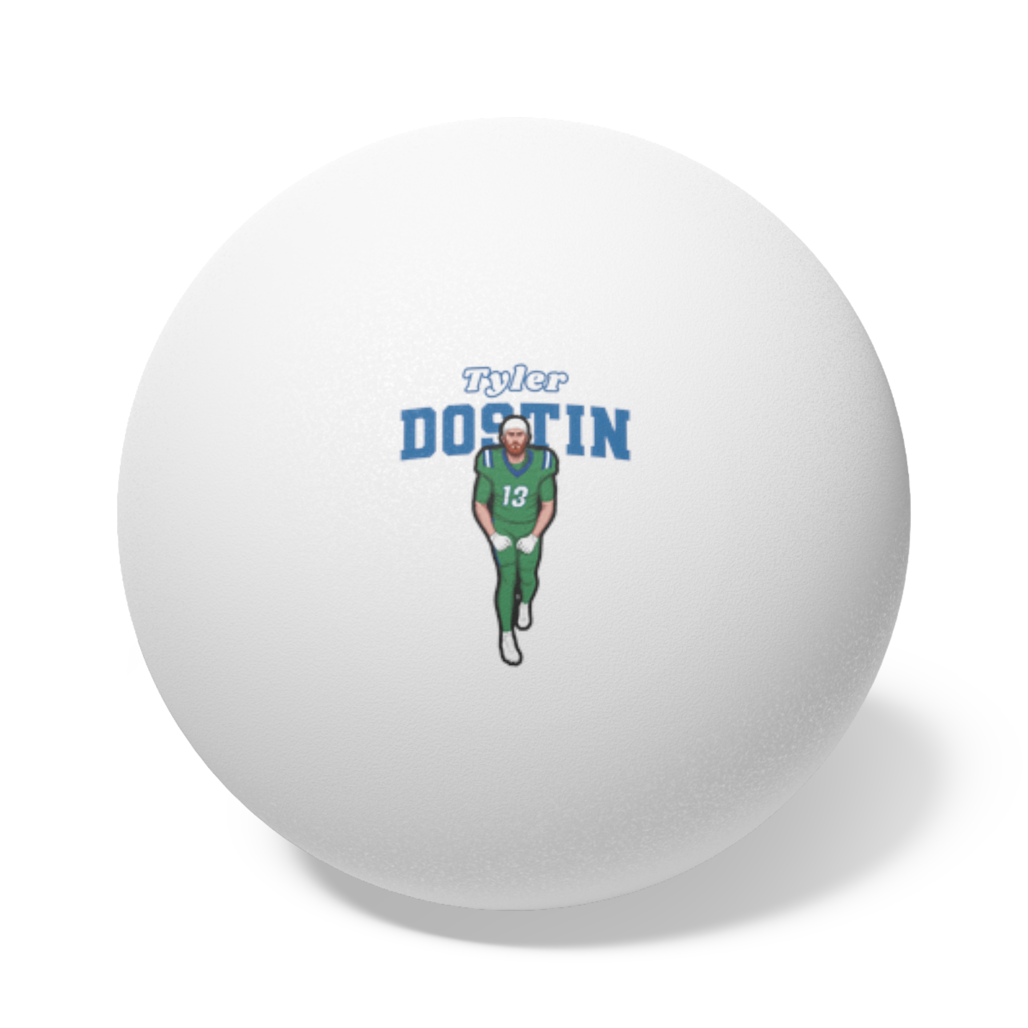 Ping Pong Balls, 6 pcs — character_name_arch in White