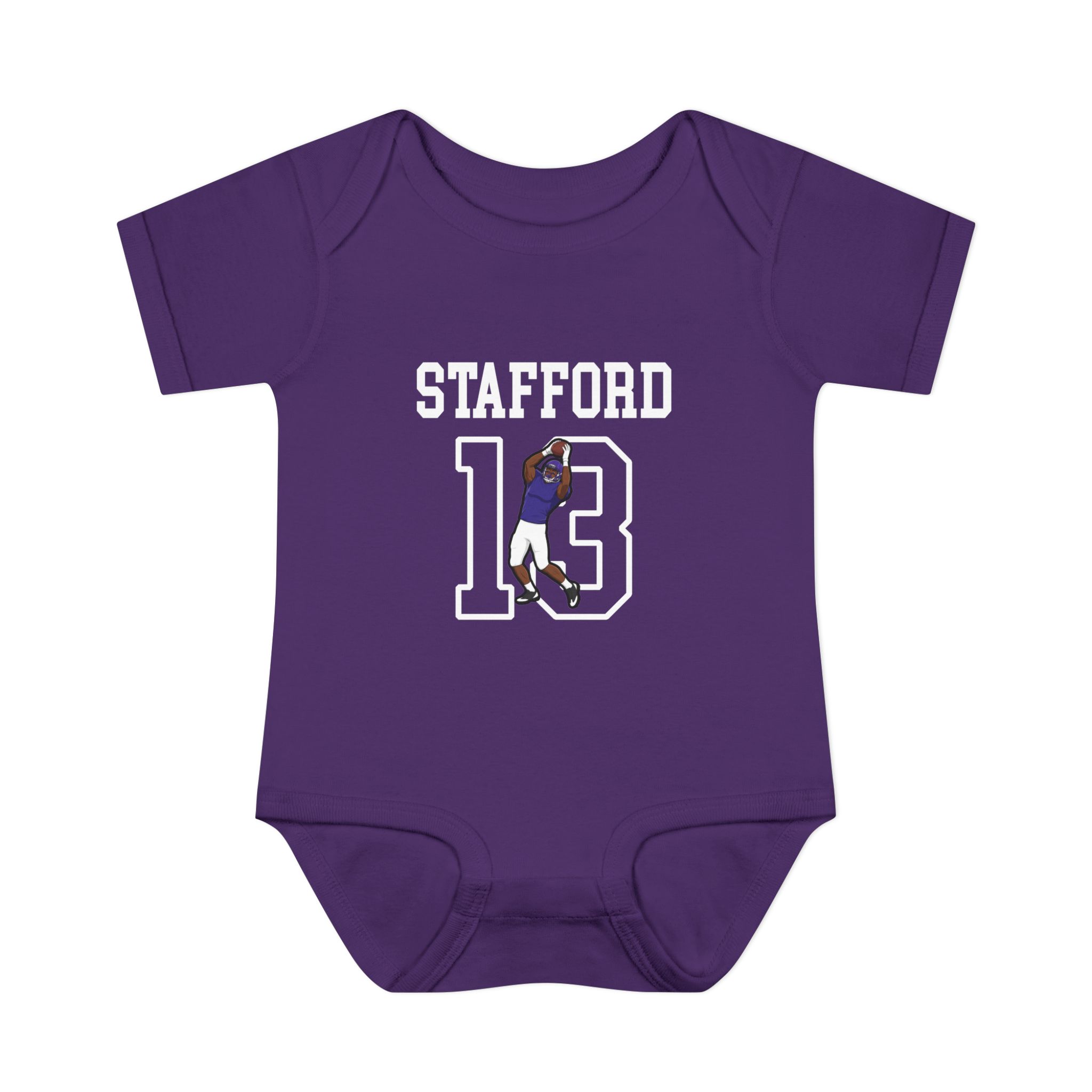 Baby Onesie — character_shirsey in Purple