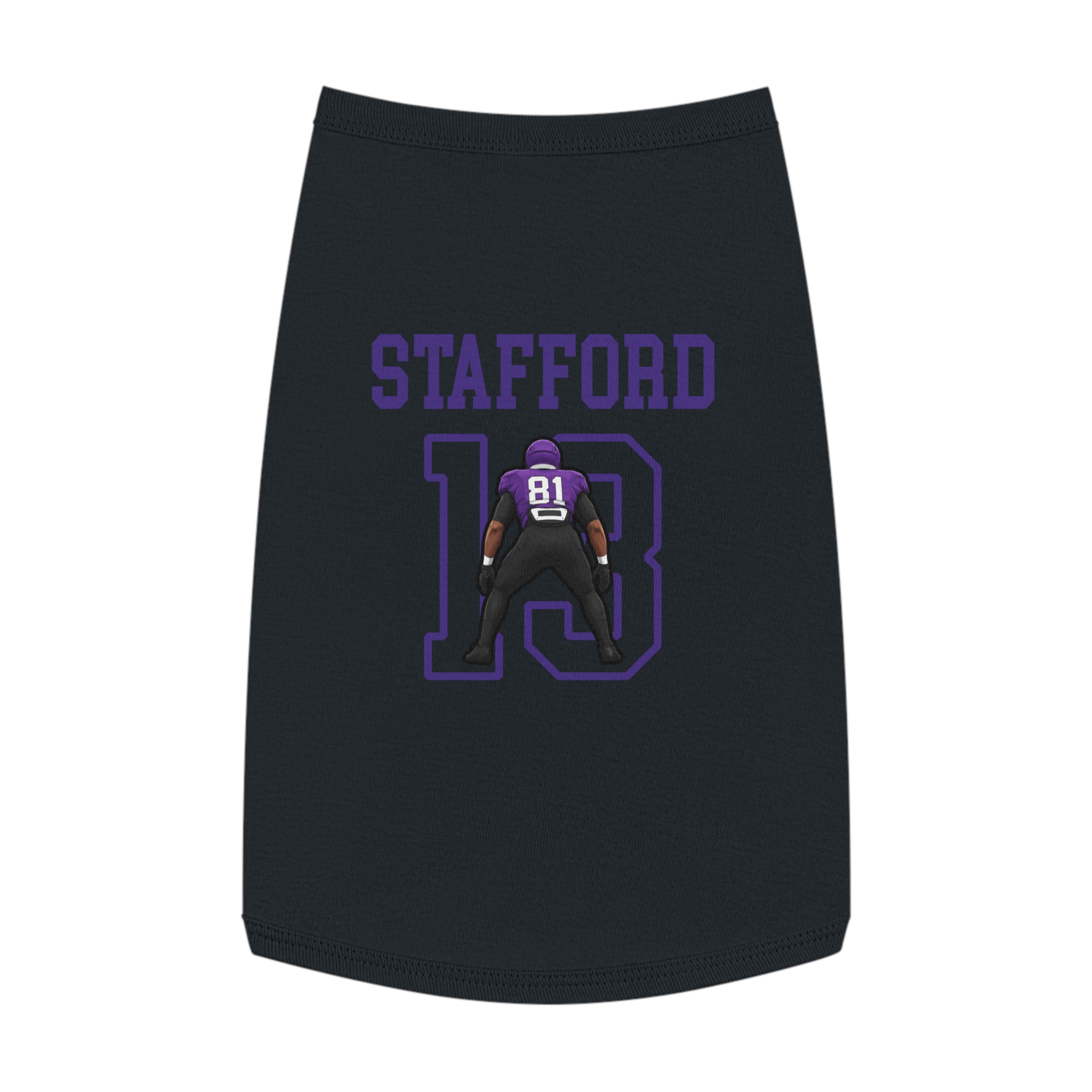 Pet Tank Top — character_shirsey in Black