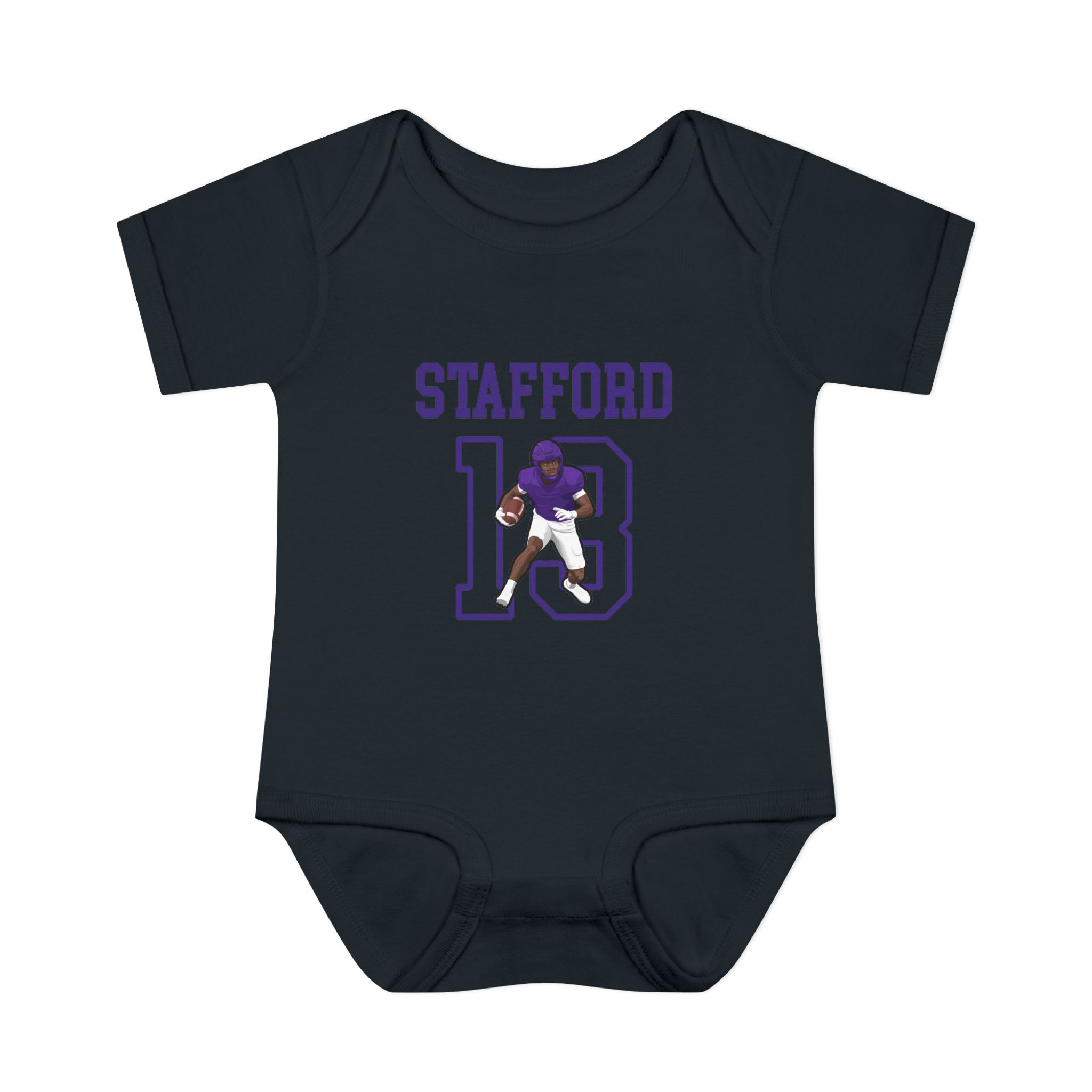 Baby Onesie — character_shirsey in Black