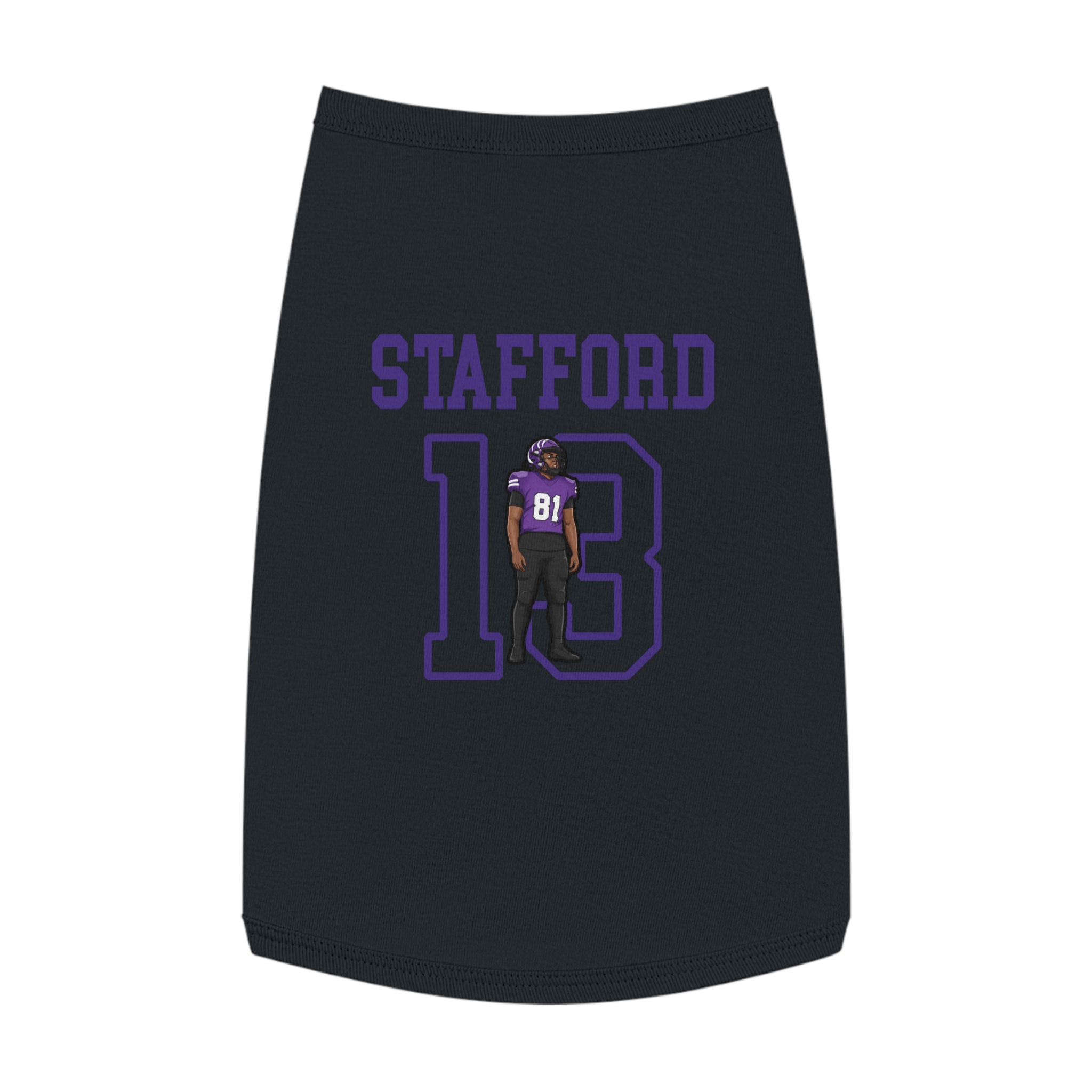 Pet Tank Top — character_shirsey in Black