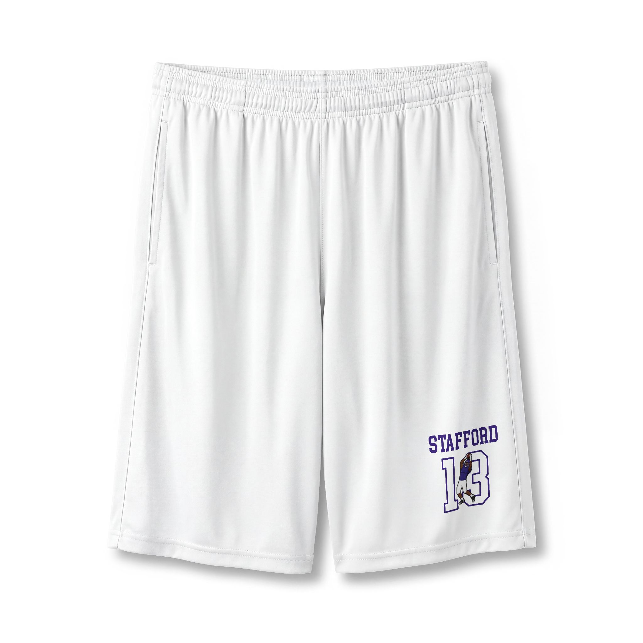 Shorts — character_shirsey in White