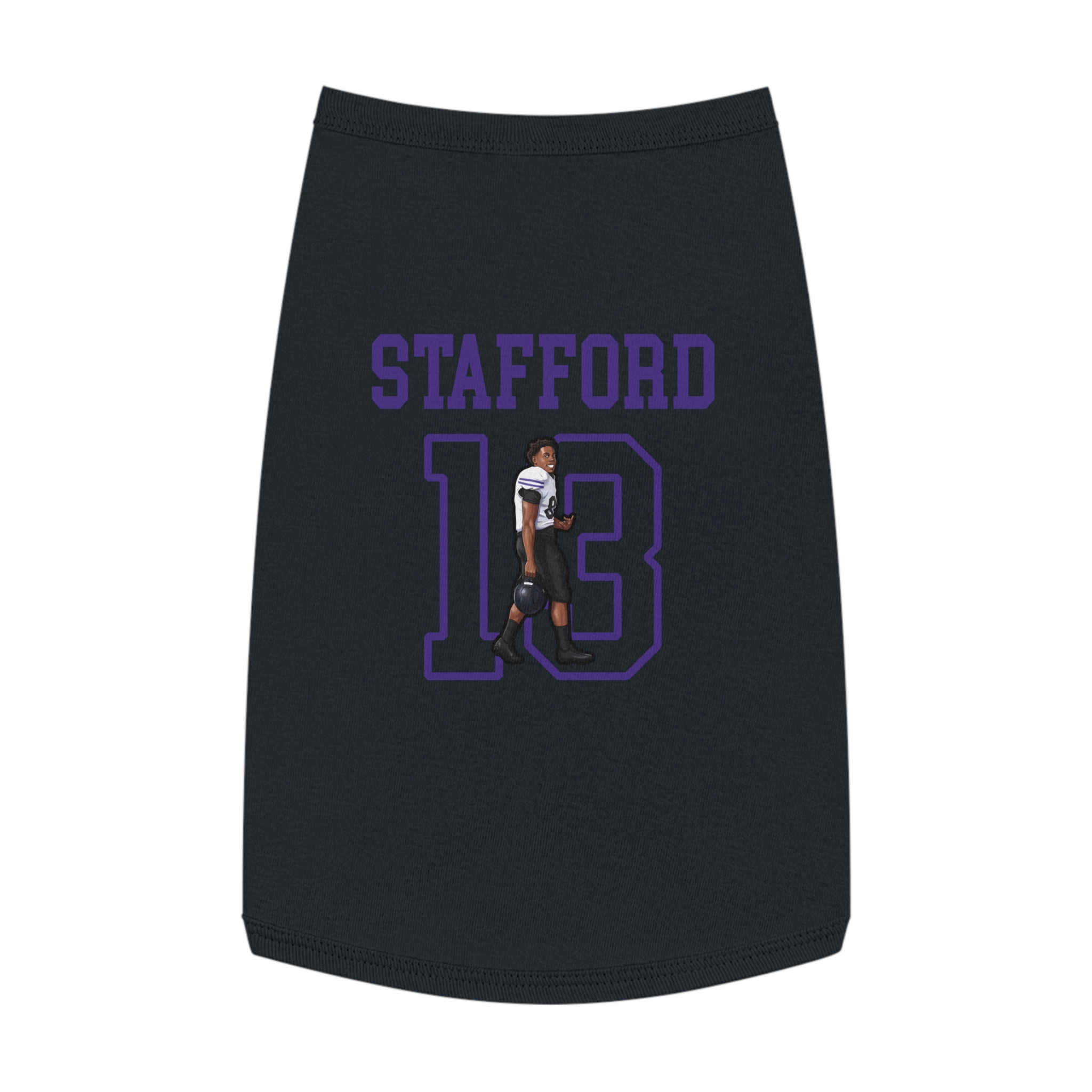 Pet Tank Top — character_shirsey in Black