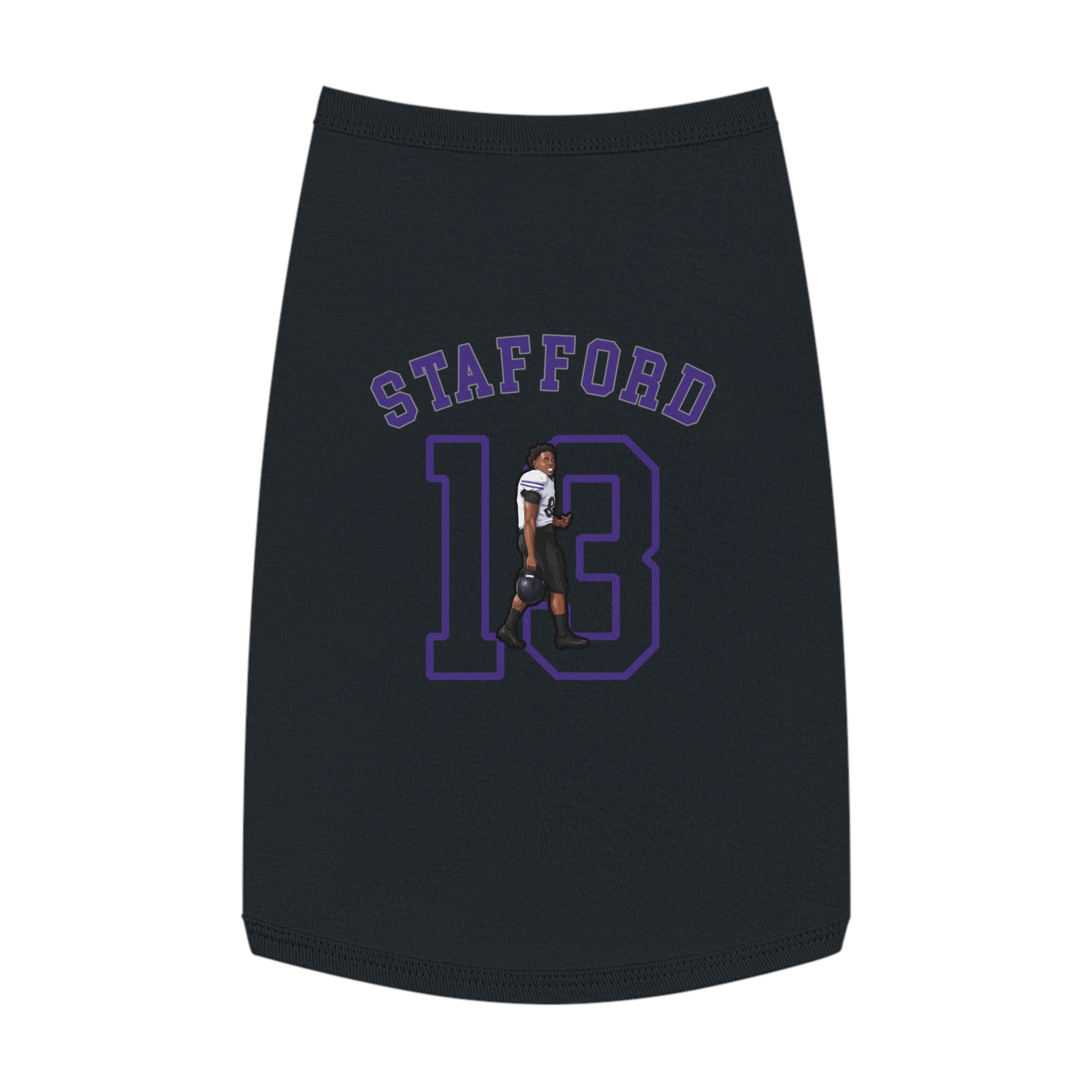 Pet Tank Top — character_shirsey_arch in White