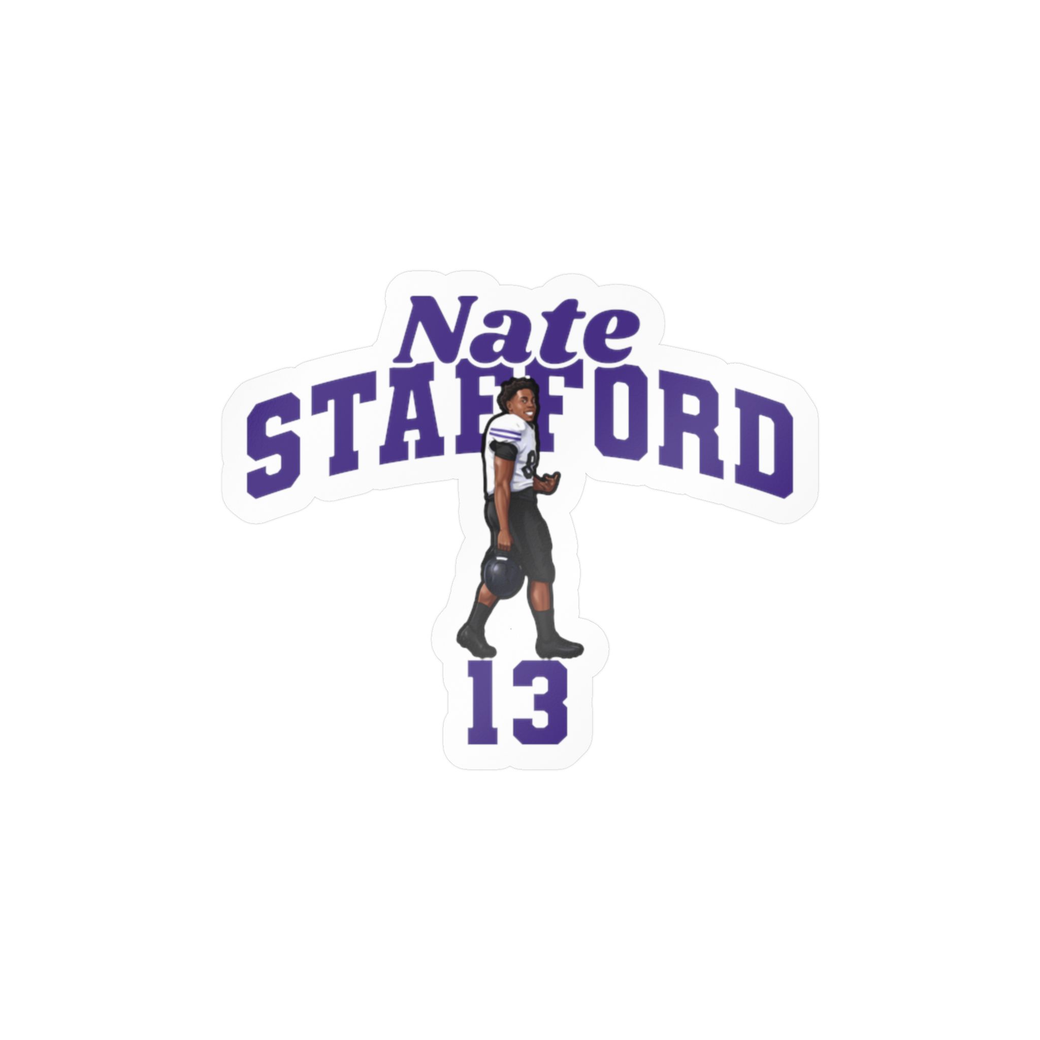 Vinyl Sticker — character_signature_arch in Classic
