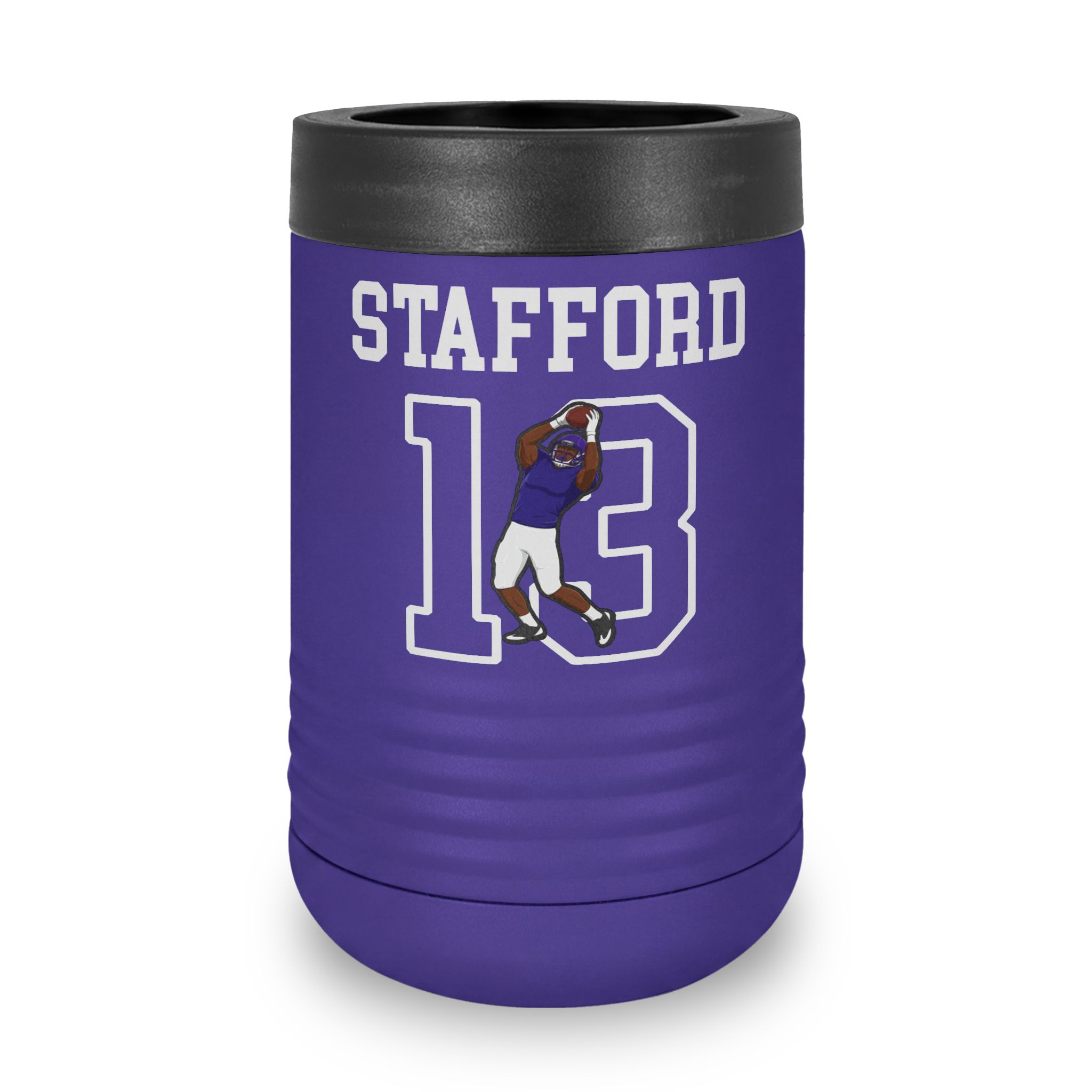 Stainless Can Cooler — character_shirsey in Purple
