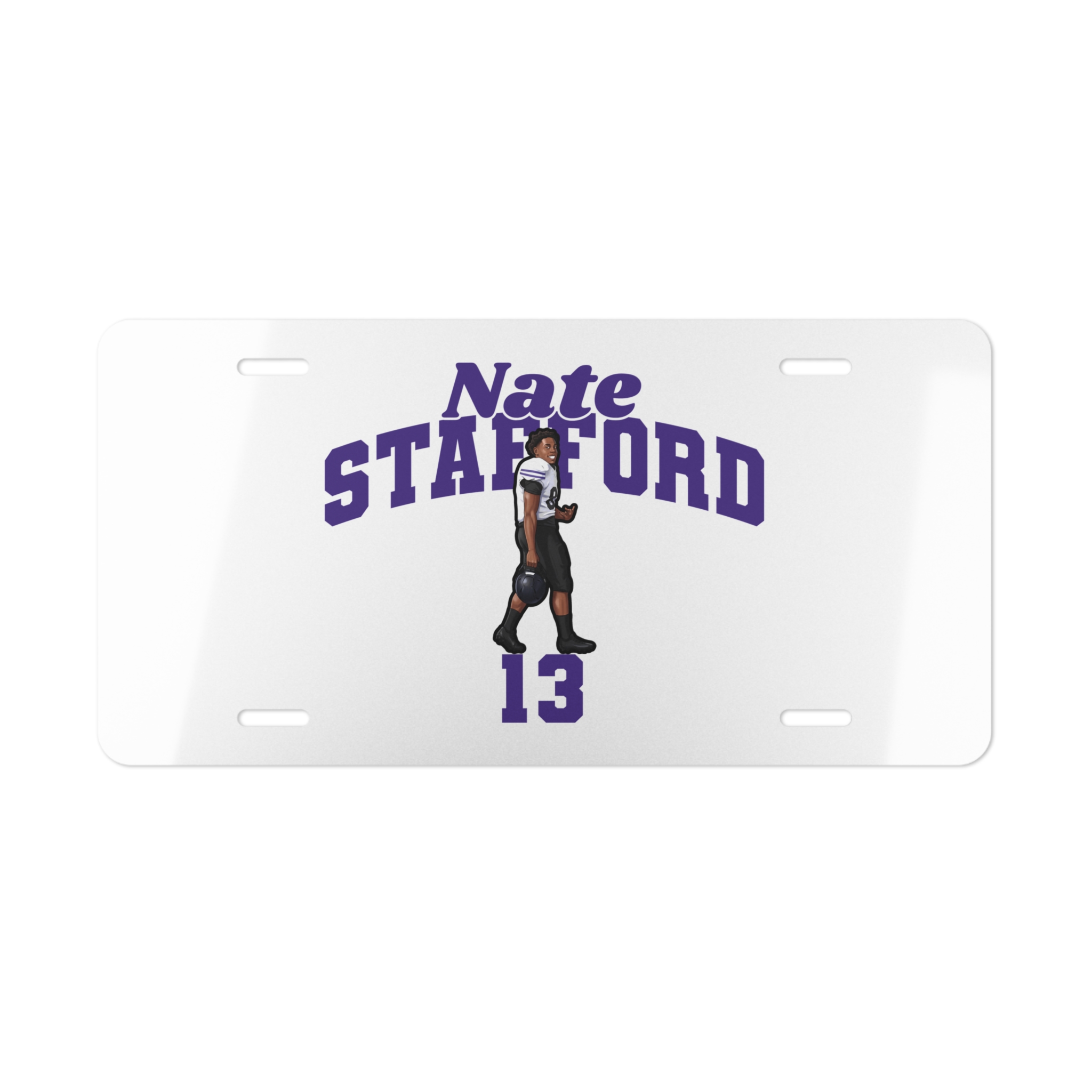 License Plate — character_signature_arch in Classic