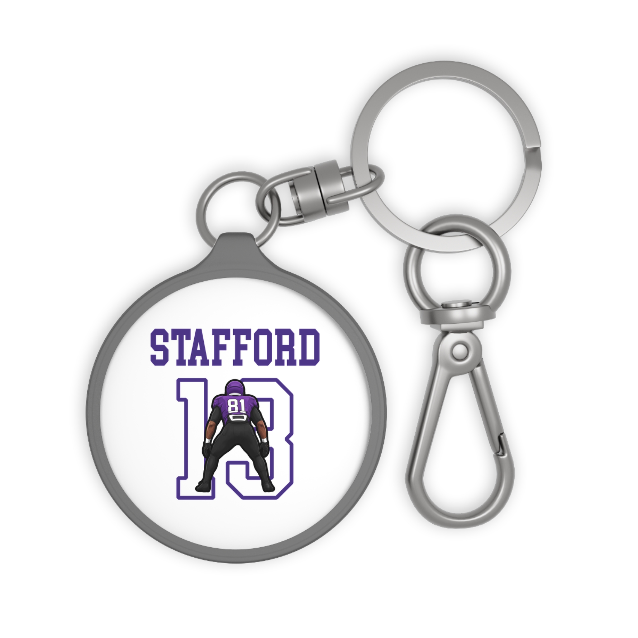 Keychain — character_shirsey in Grey