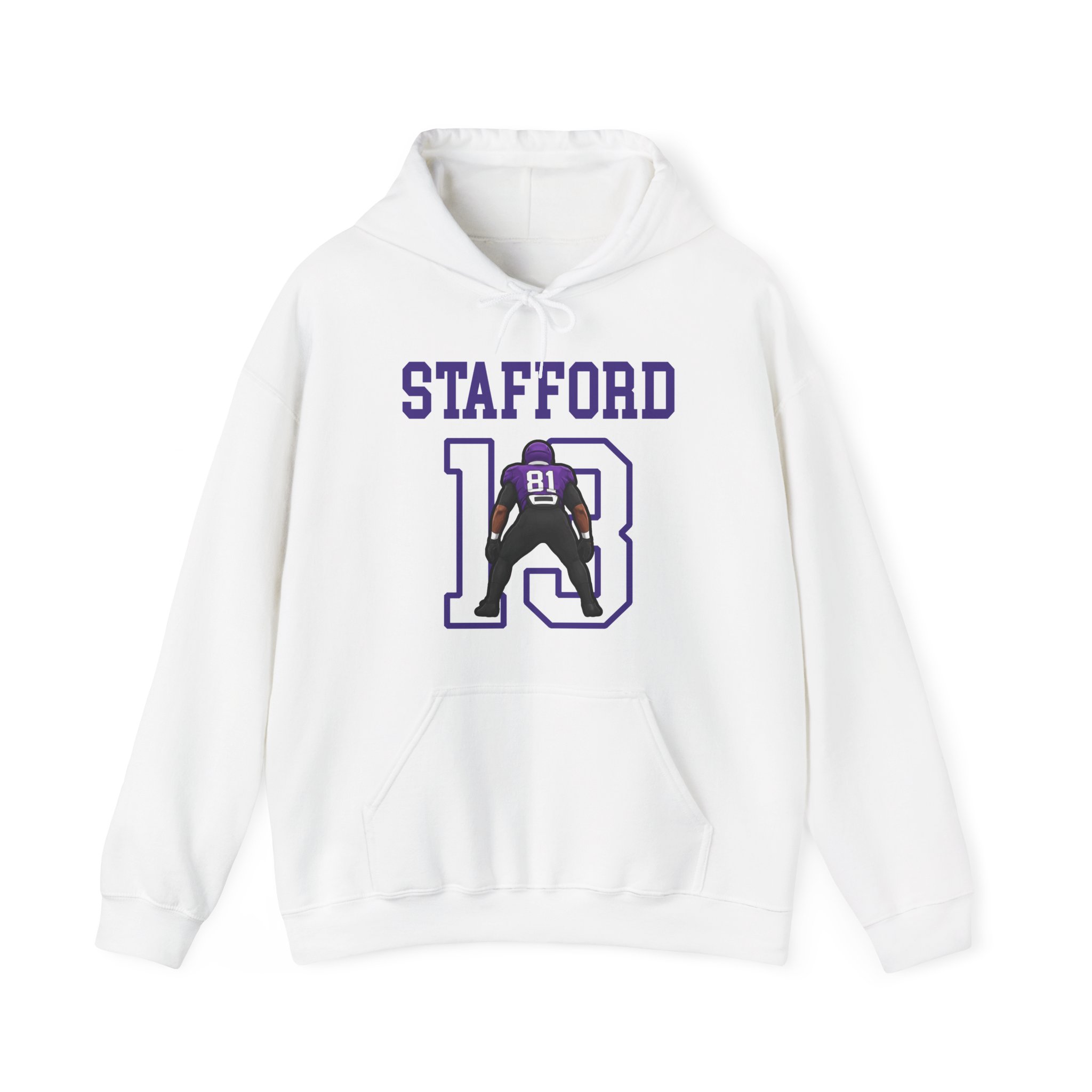Hoodie — character_shirsey in White