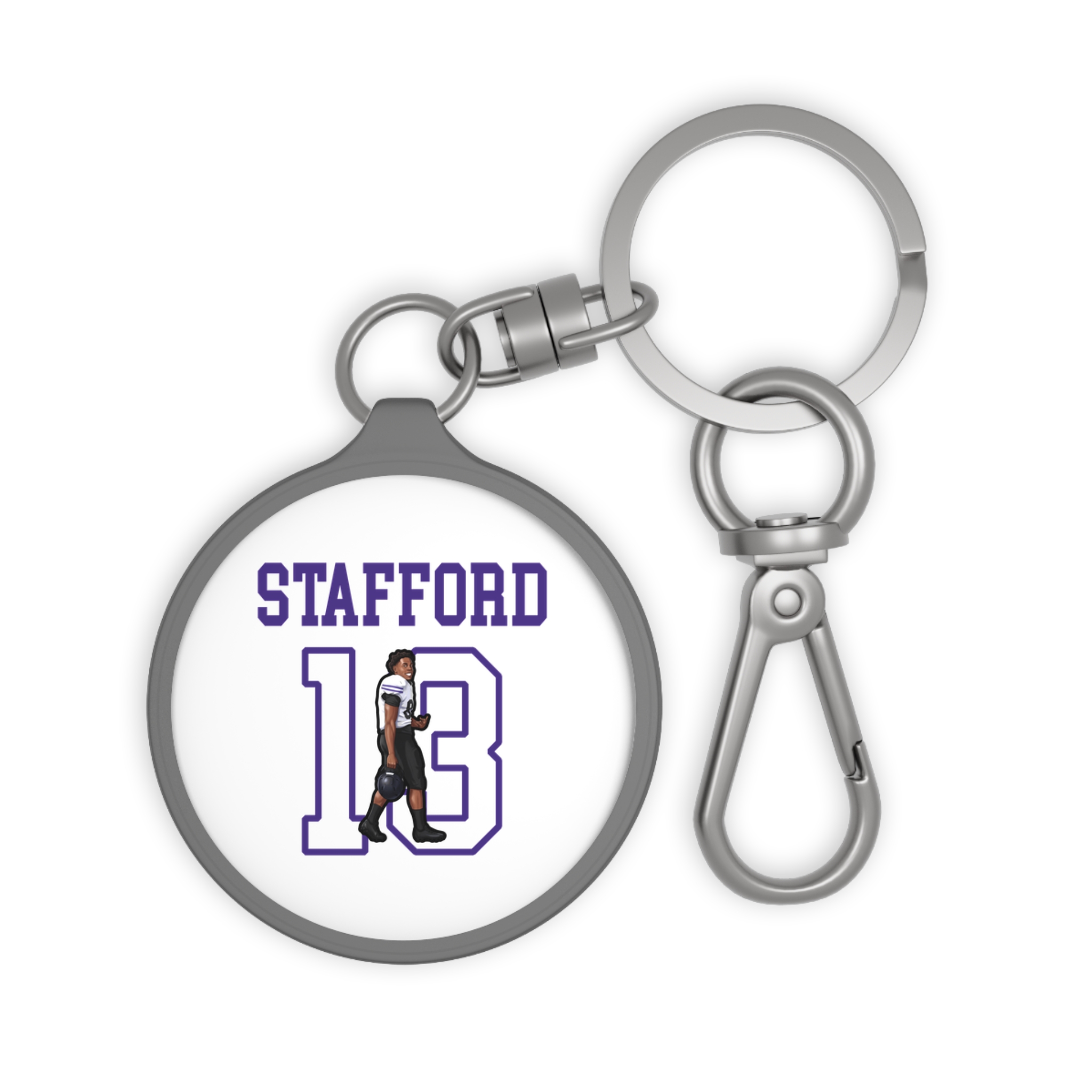 Keychain — character_shirsey in Grey