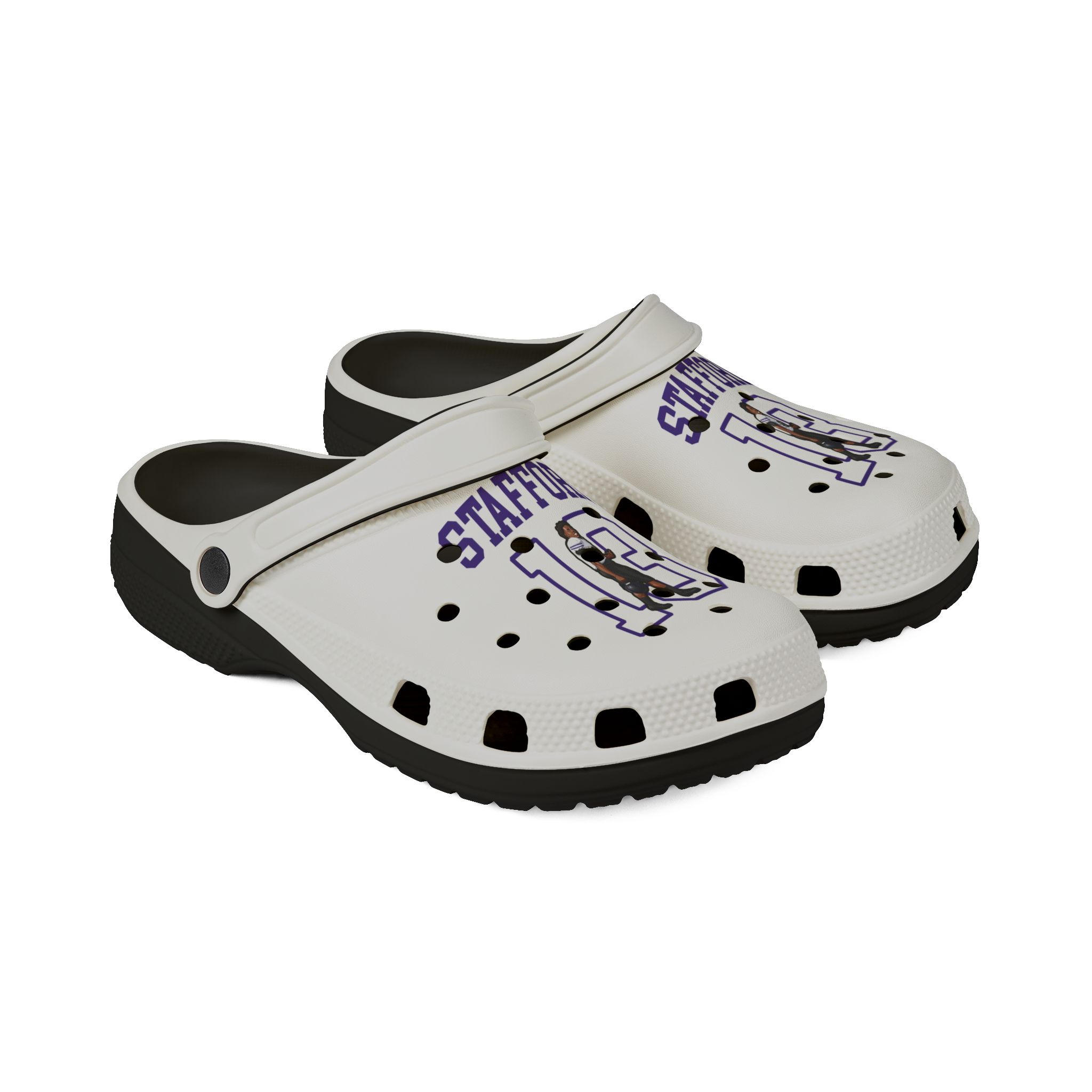 Rubber Clogs — character_shirsey in Black