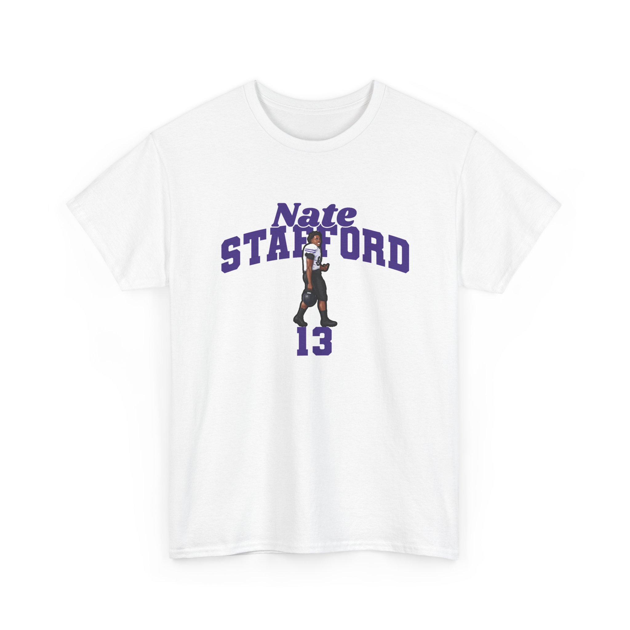 Tee — character_signature_arch in White