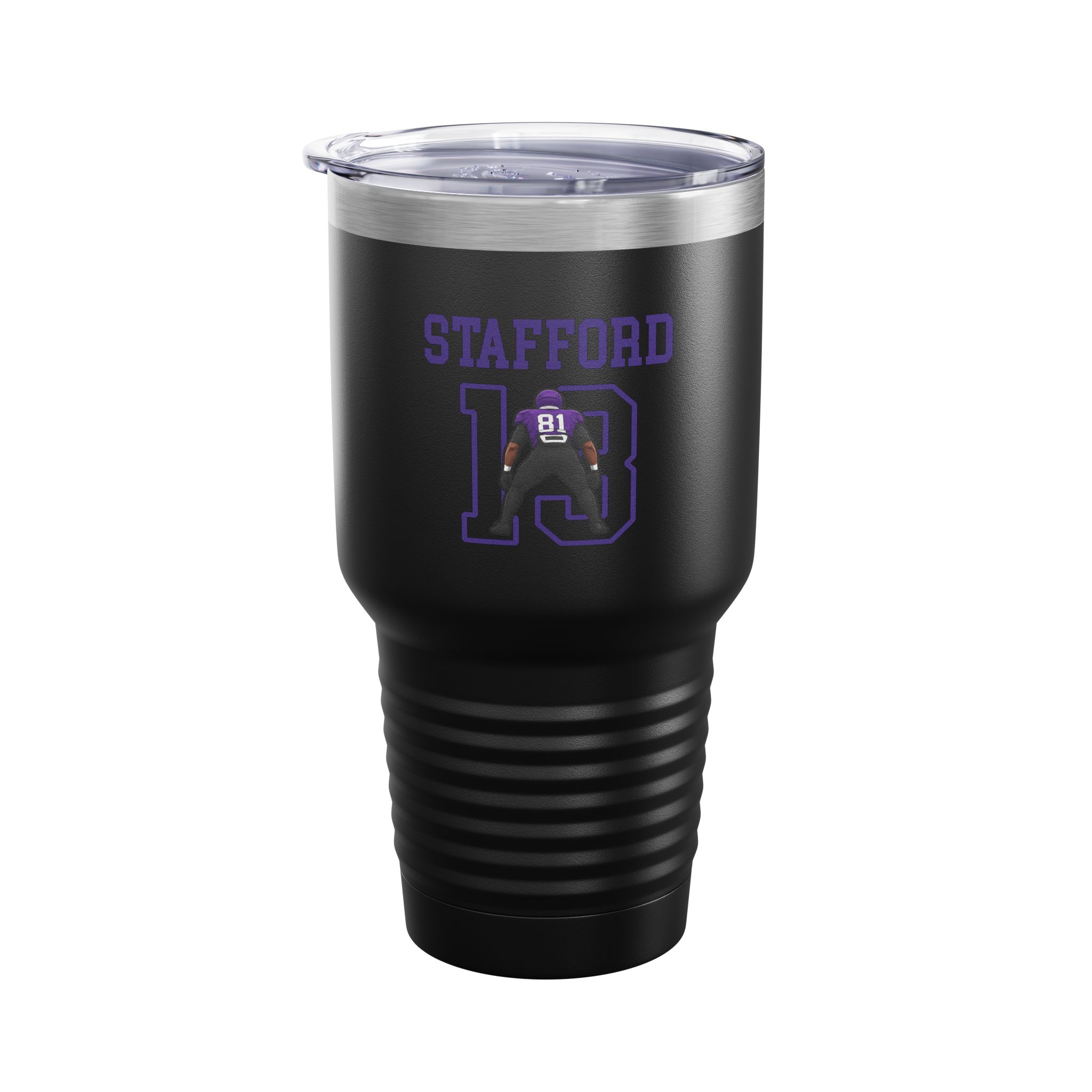 30oz Tumbler — character_shirsey in Black