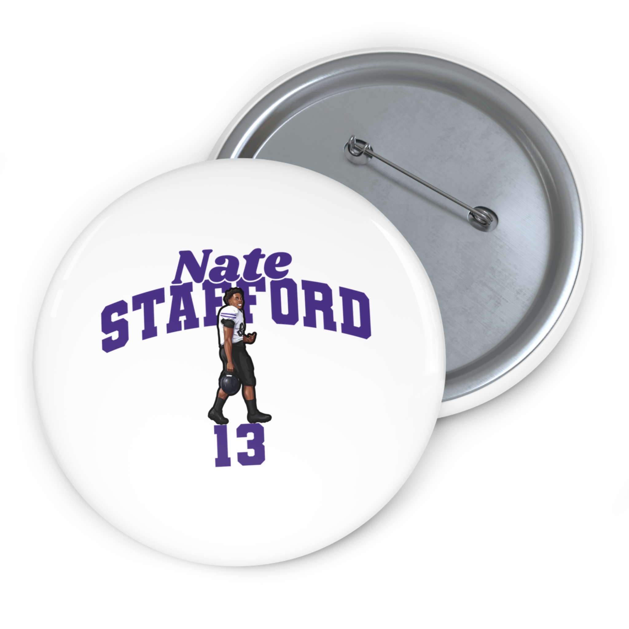 Game Day Pin — character_signature_arch in Classic