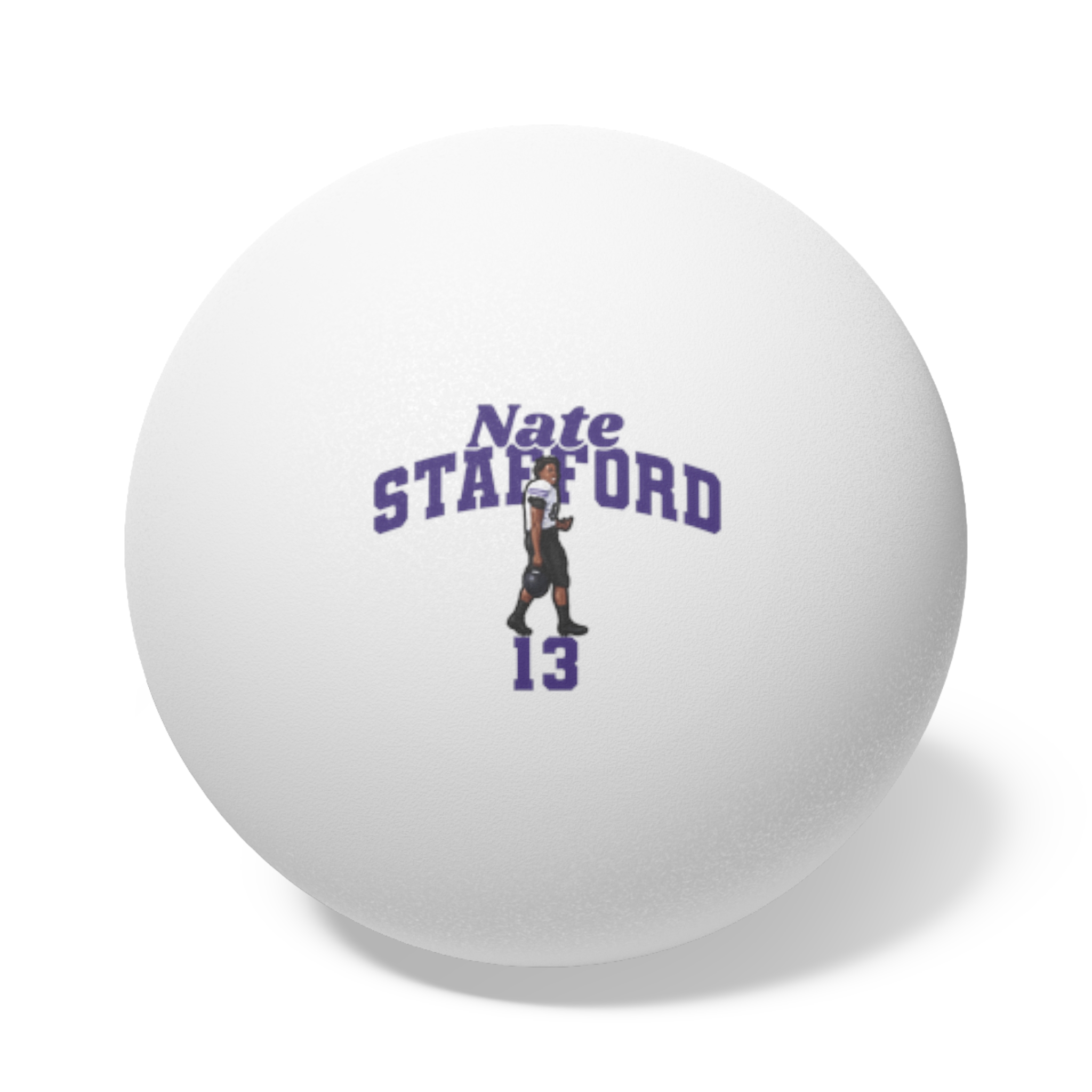 Ping Pong Balls, 6 pcs — character_signature_arch in White