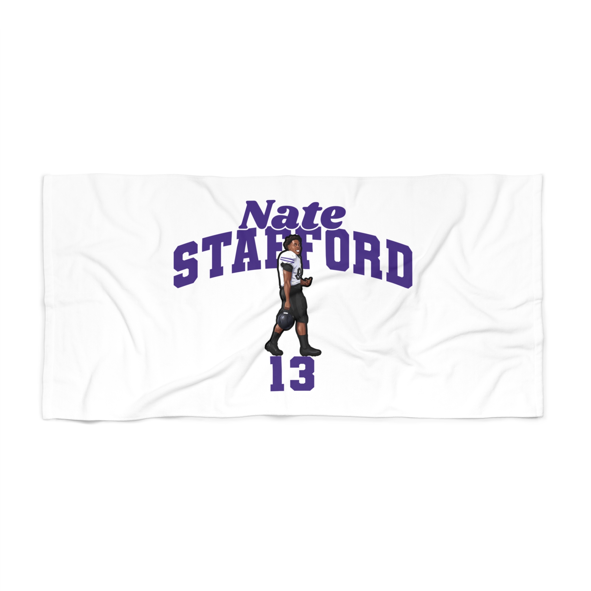 Beach Towel — character_signature_arch in Classic