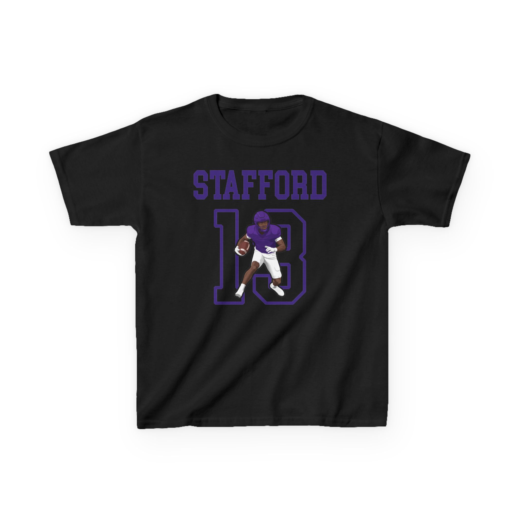 Youth Tee — character_shirsey in Black