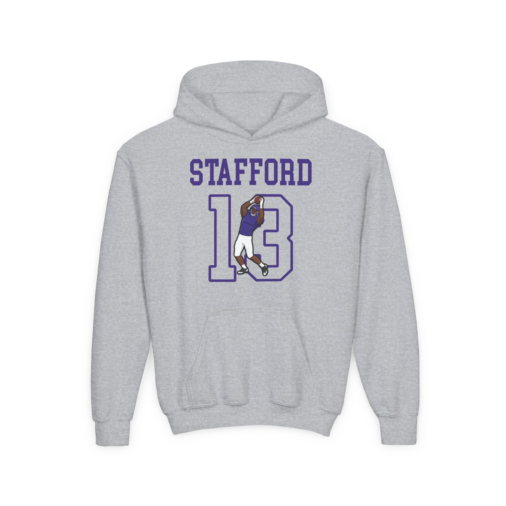 Youth Hoodie — character_shirsey in Grey
