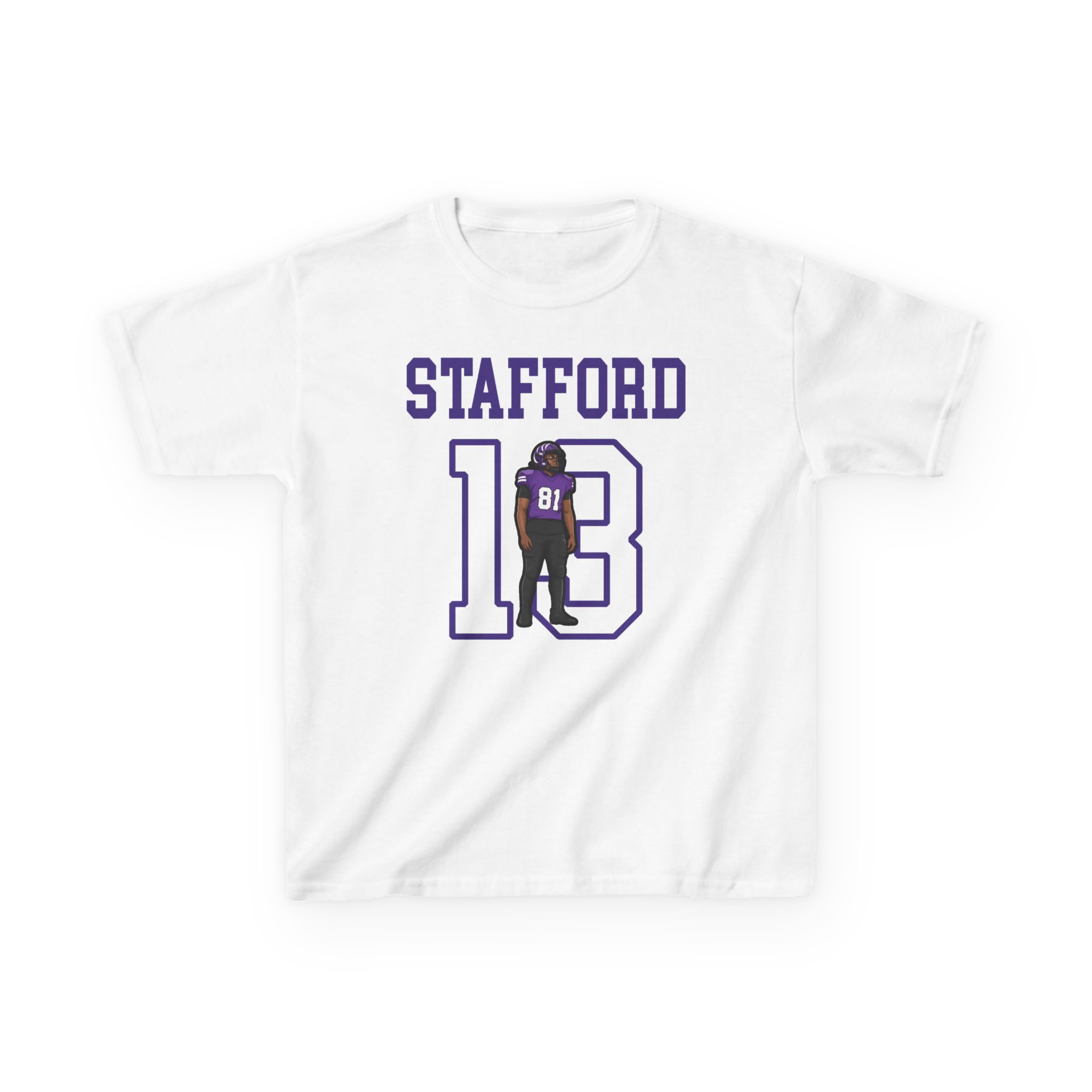 Youth Tee — character_shirsey in White