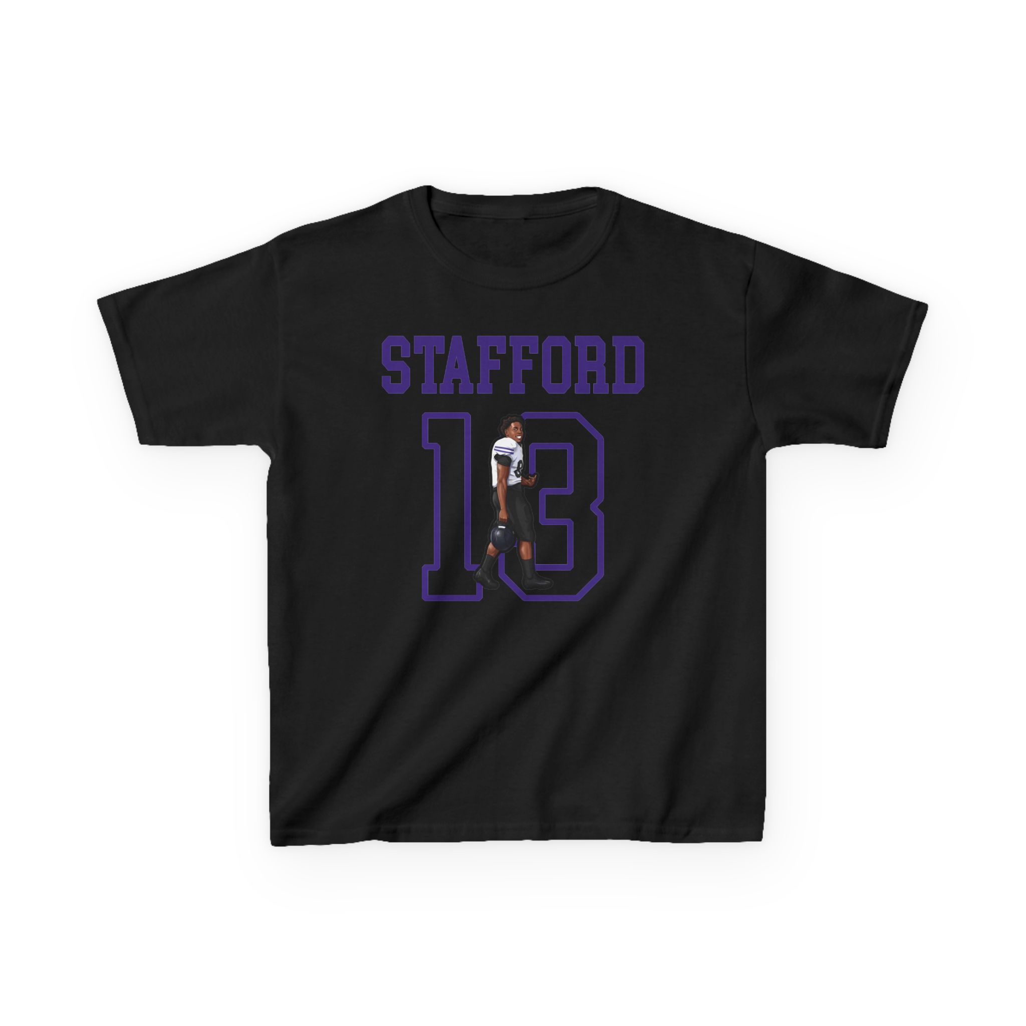 Youth Tee — character_shirsey in Black