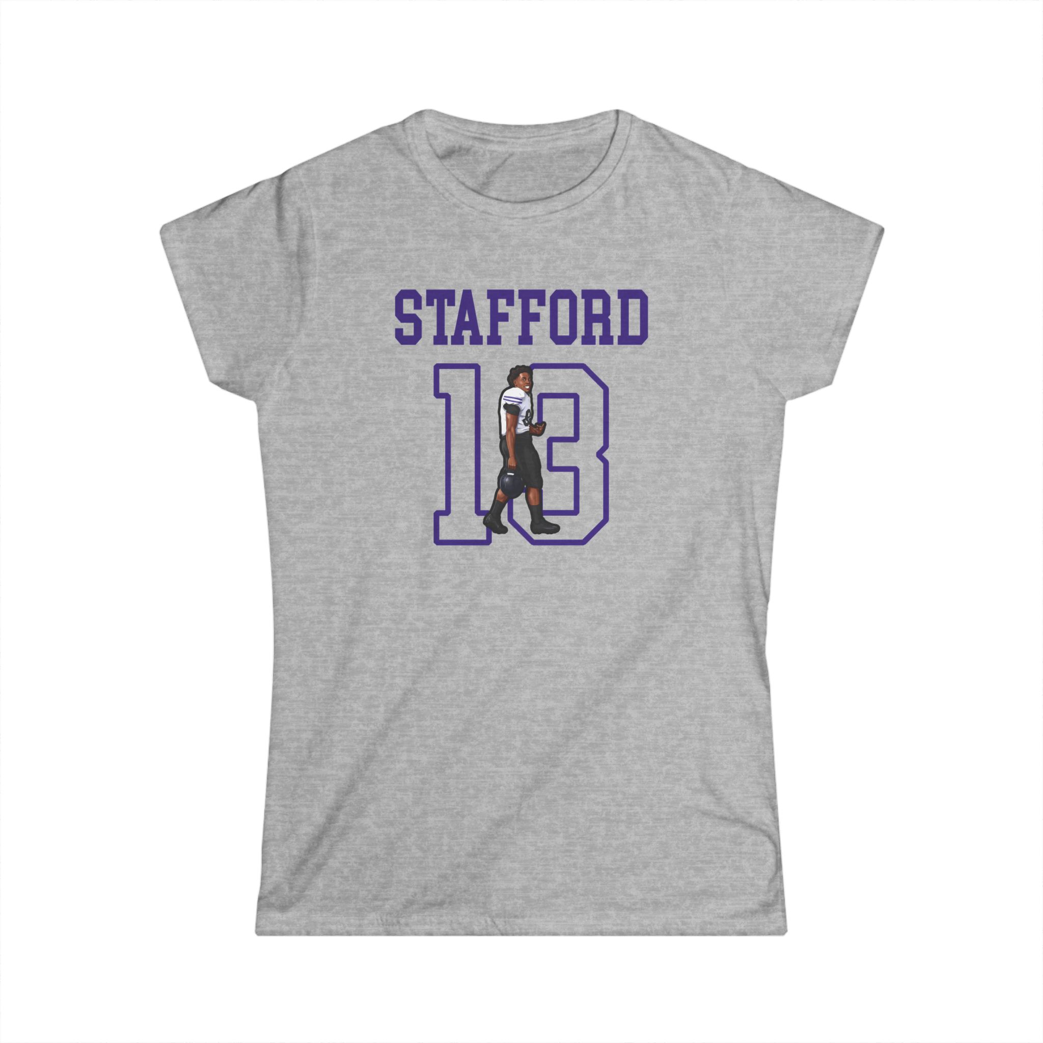 Women's Softstyle Tee — character_shirsey in Grey
