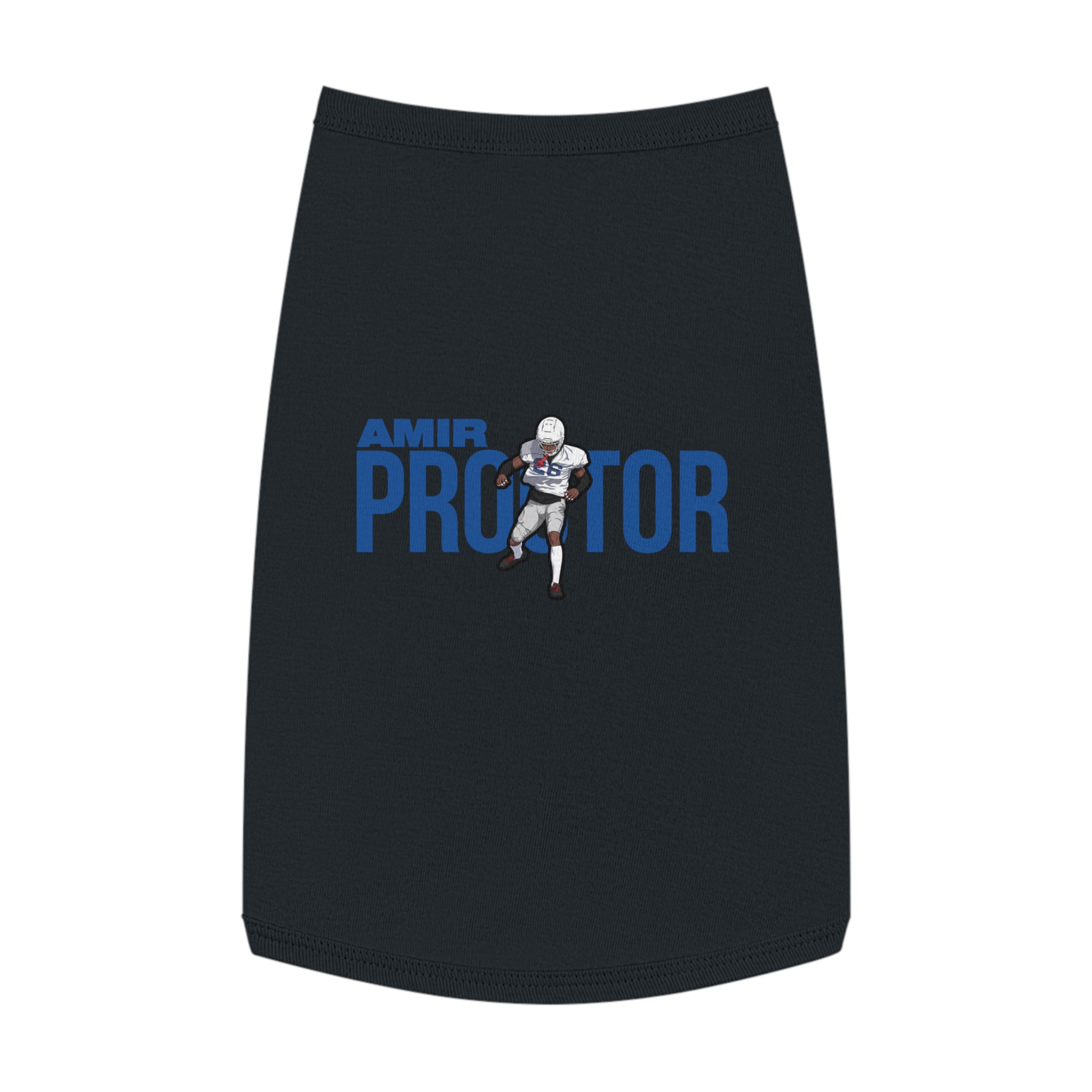 Pet Tank Top — character_player_name in White