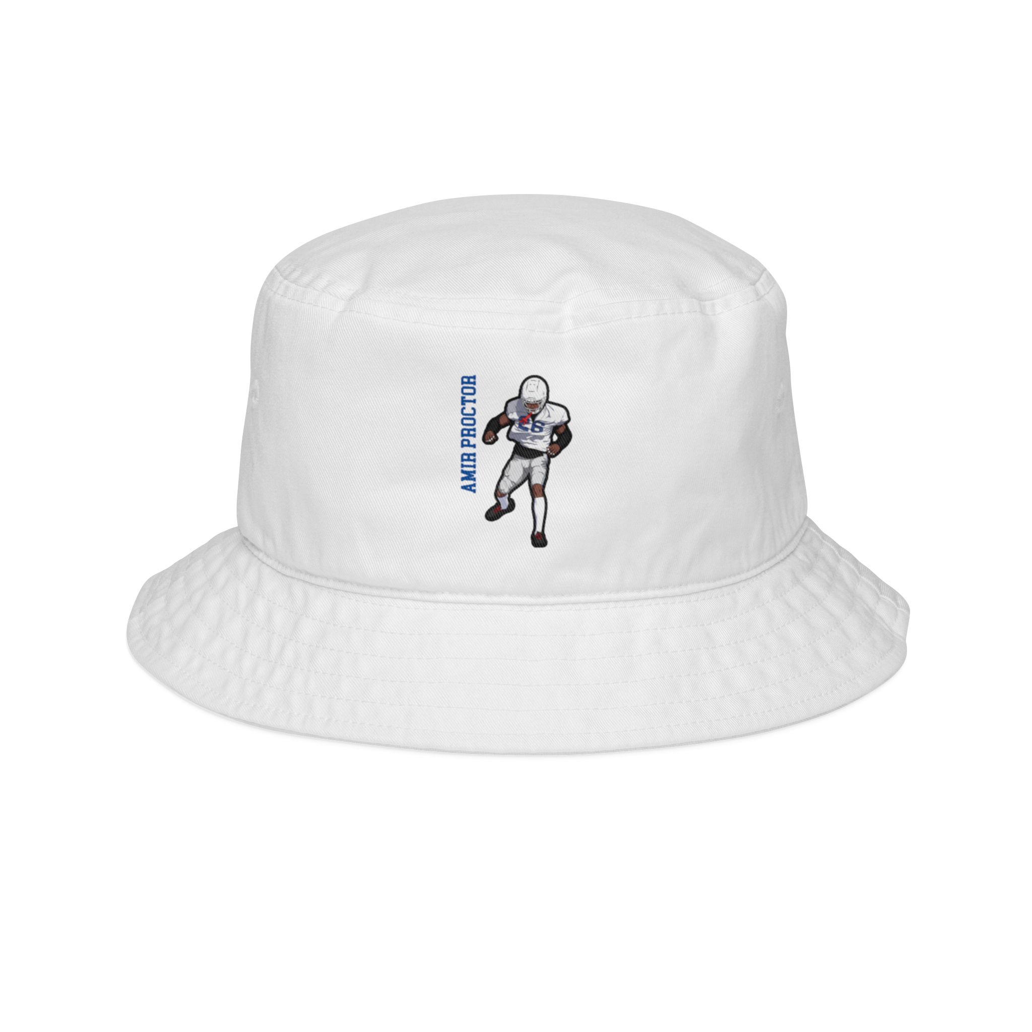 Bucket Hat — character_name_vertical in White