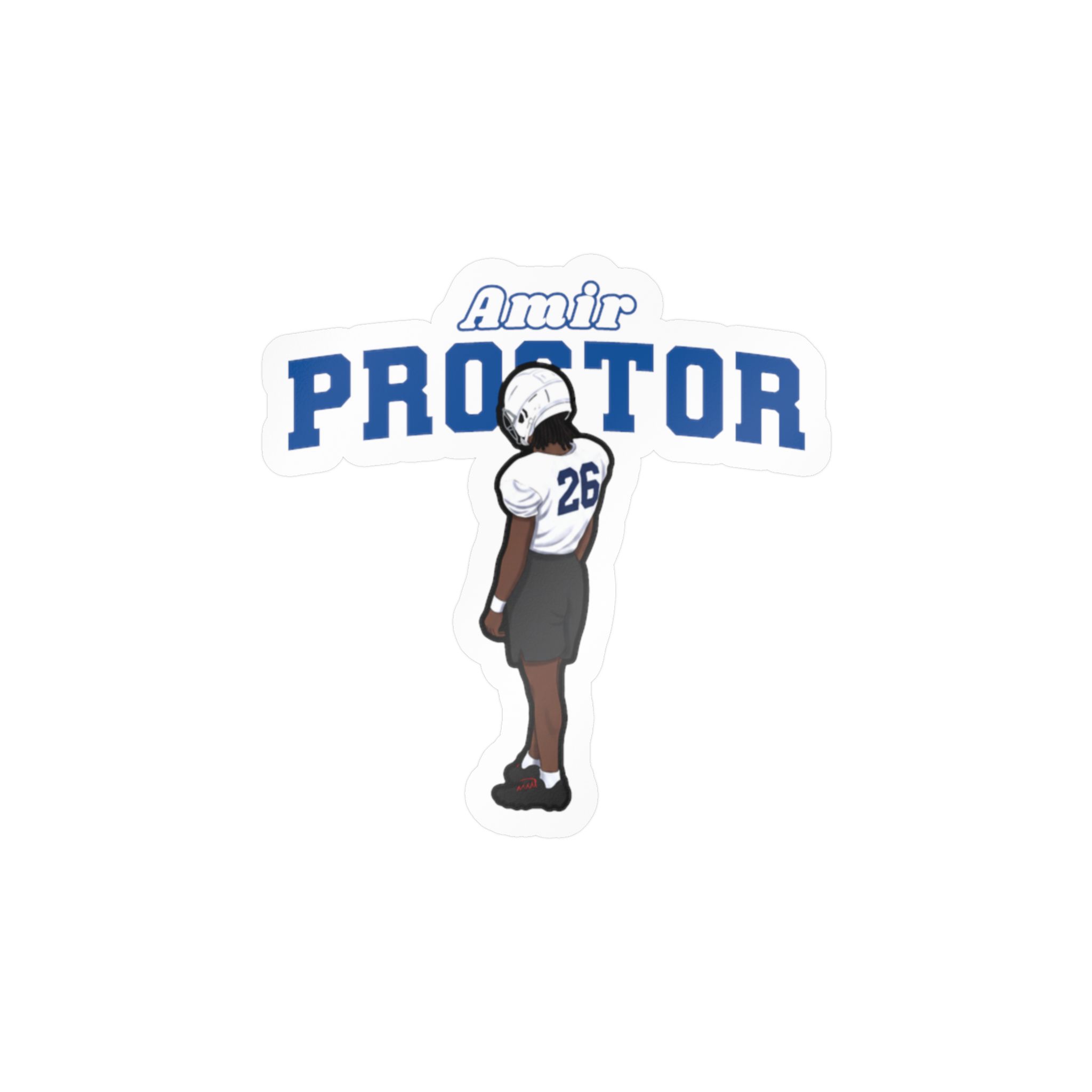 Vinyl Sticker — character_name_arch in Classic