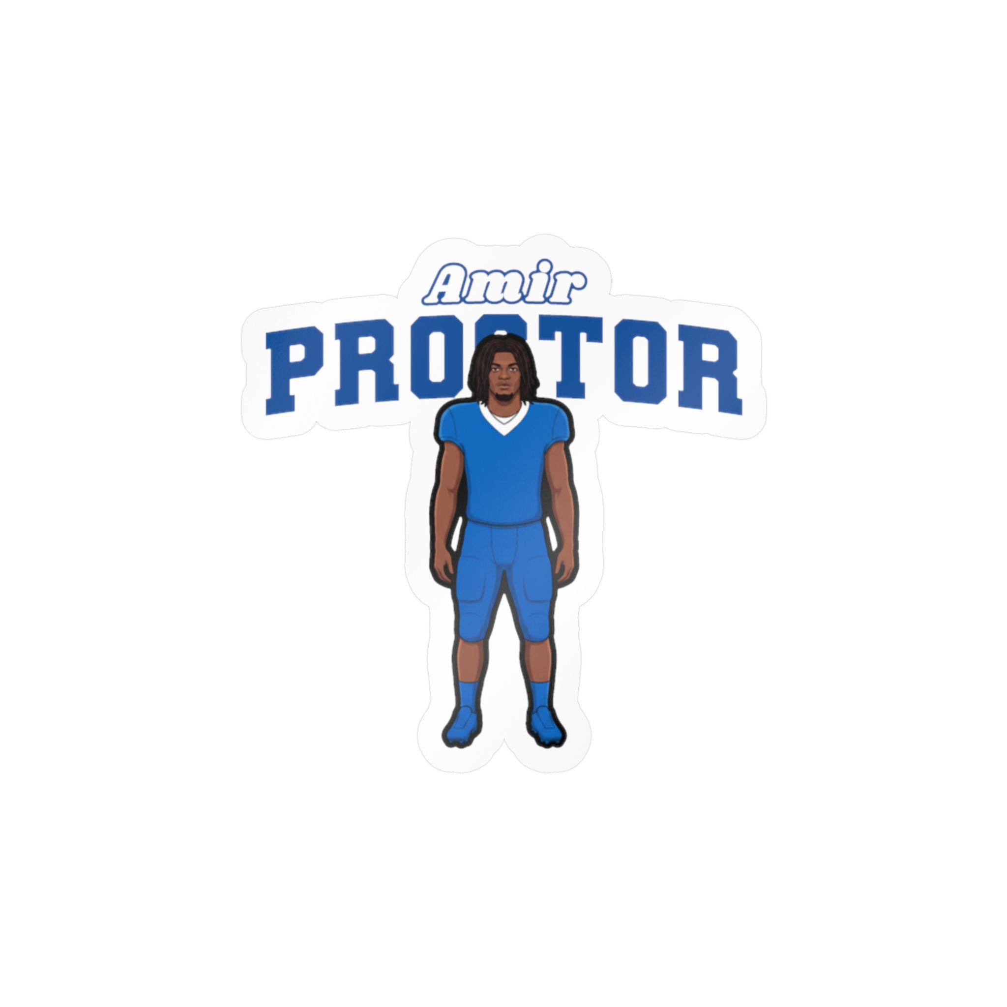 Vinyl Sticker — character_name_arch in Classic